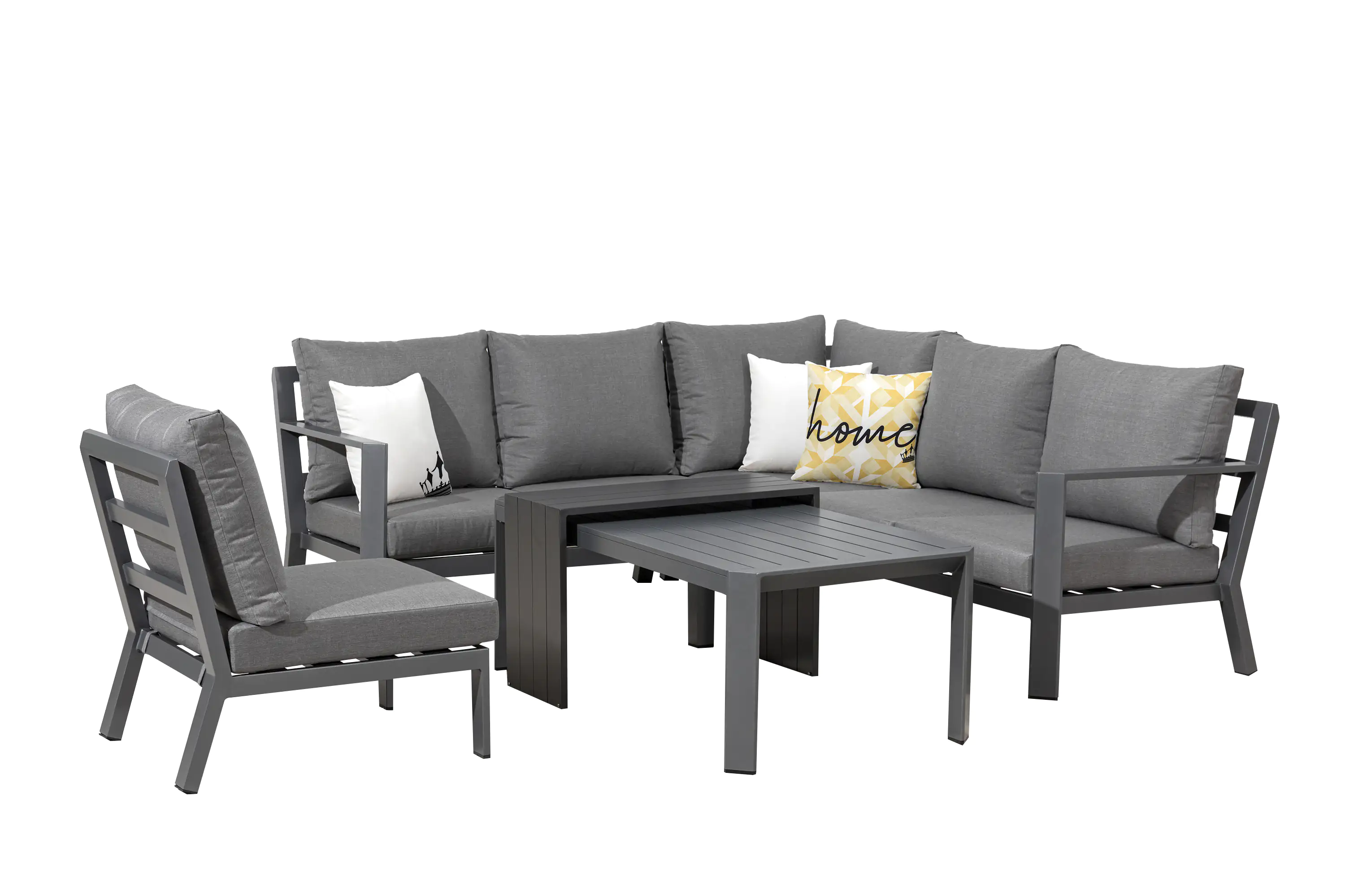 Primaster Gartenmöbel-Set Elbasan Aluminium