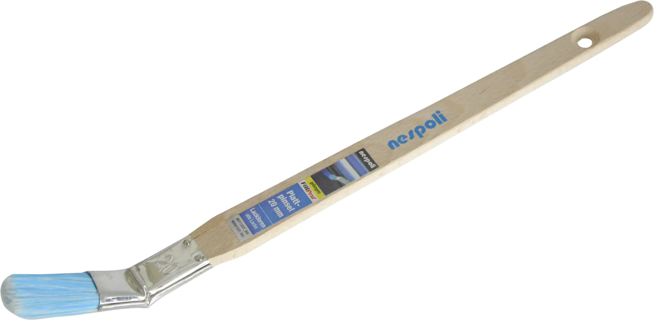 Nespoli FillPro® Plattpinsel alle Lacke 20 mm, gebogen