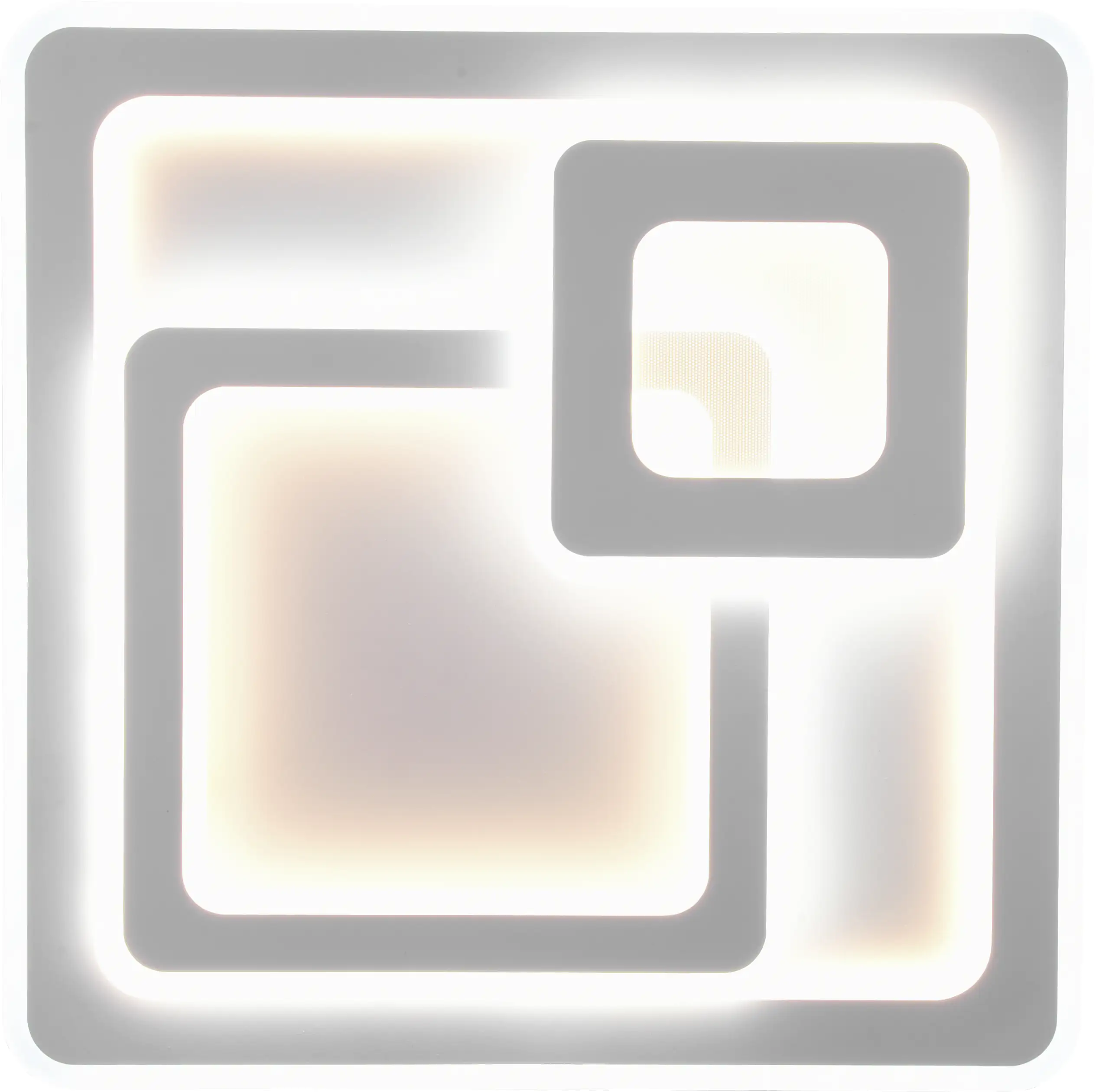 Trio Leuchten LED Deckenleuchte Mita weiß 51,5 cm dimmbar