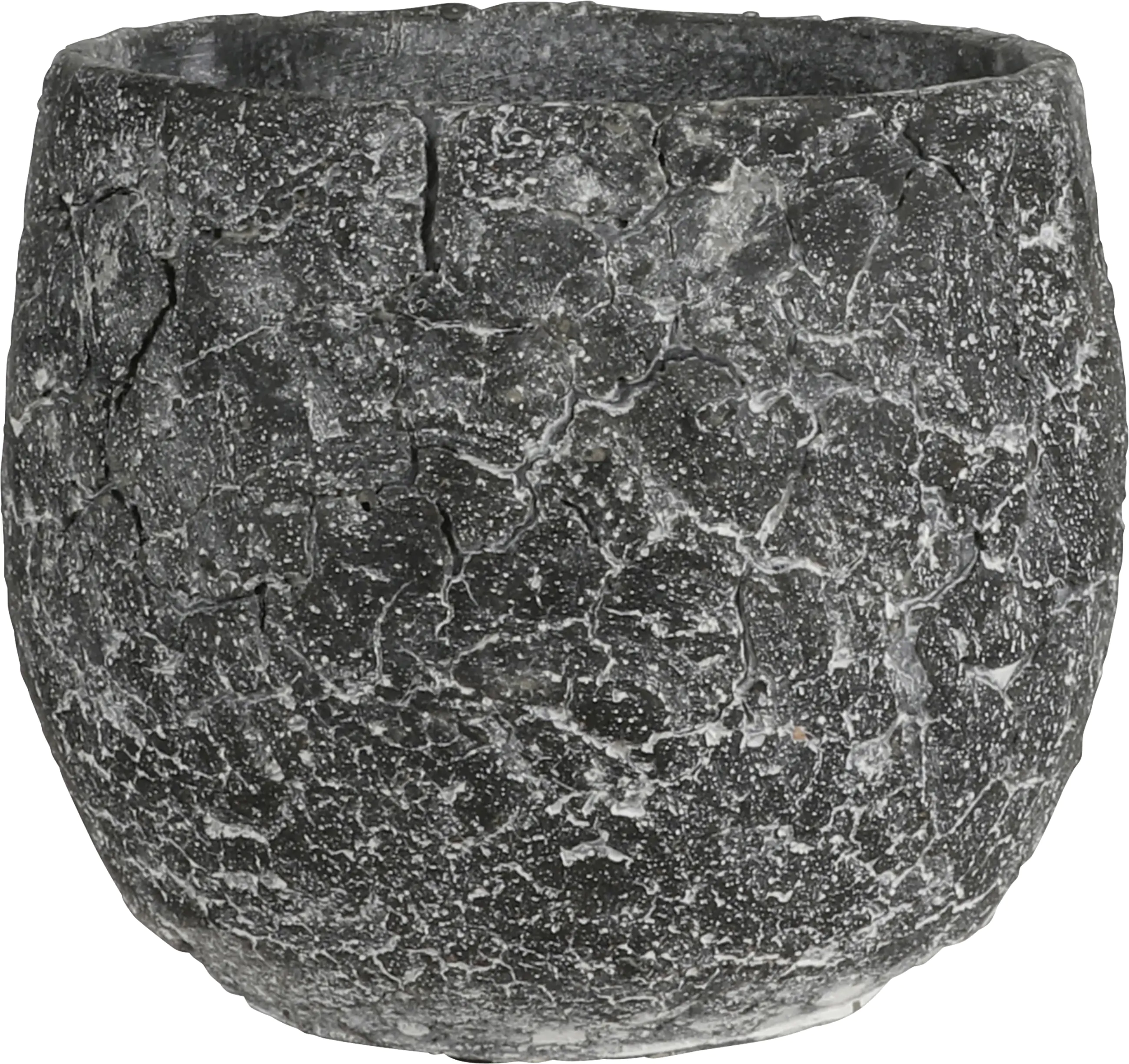 Mica Übertopf Thomas  Ø 15 x 12,5 cm anthrazit