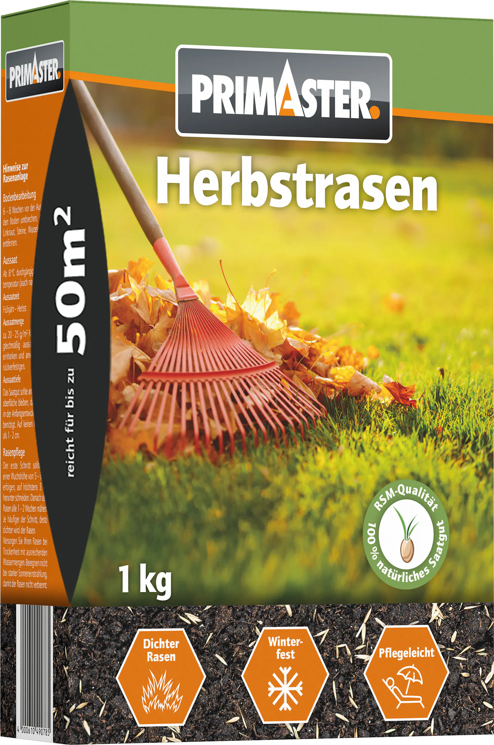 Primaster Herbstrasen 1 kg für 50 m²