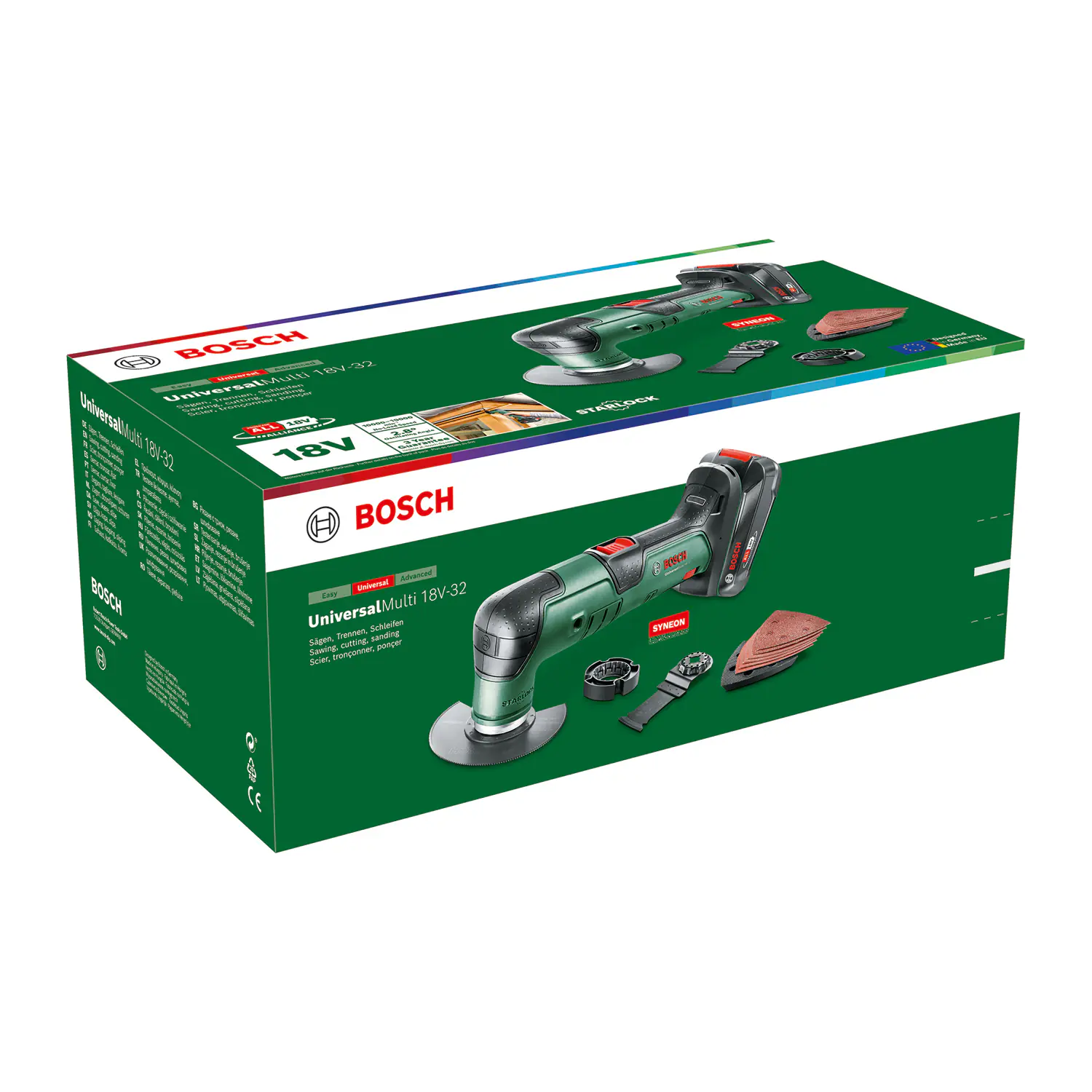 Bosch Akku-Multifunktionswerkzeug UniversalMulti 18V-32 Solo