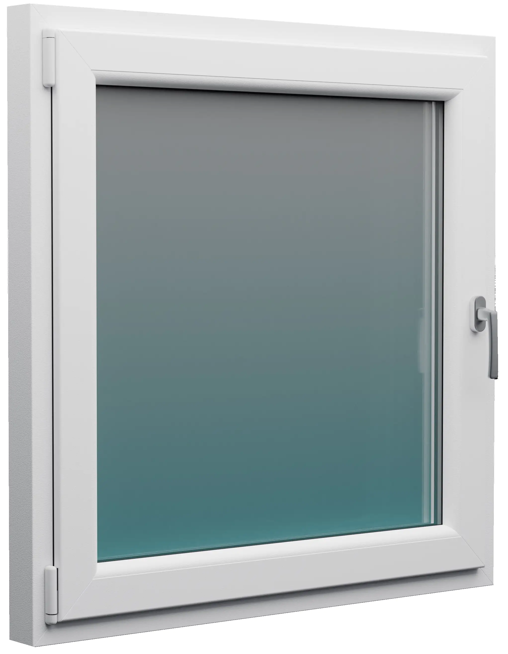 Meeth Kunststofffenster 120 x 100 cm 1-flg. Dreh-Kipp Links weiß RC 2