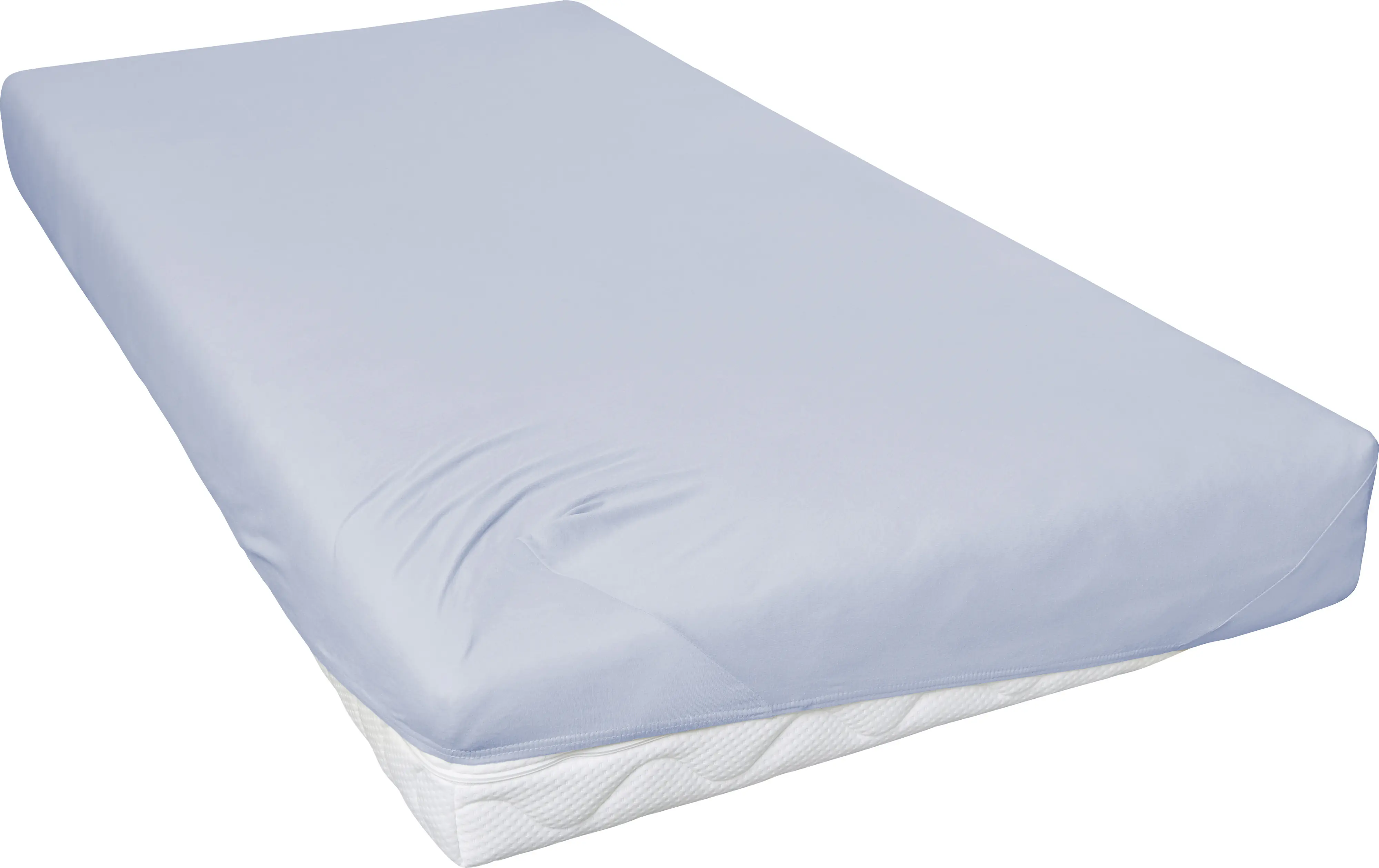 Vario Spannbetttuch Jersey 70 x 140 cm hellblau
