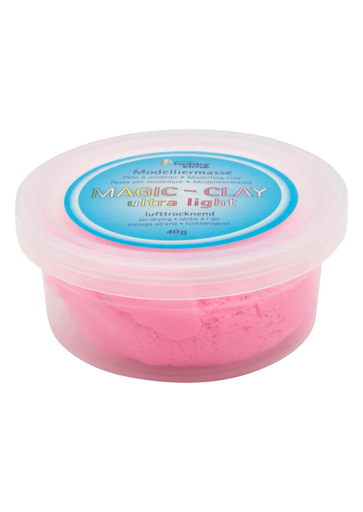 Glorex Magic-Clay rosa 40 g
