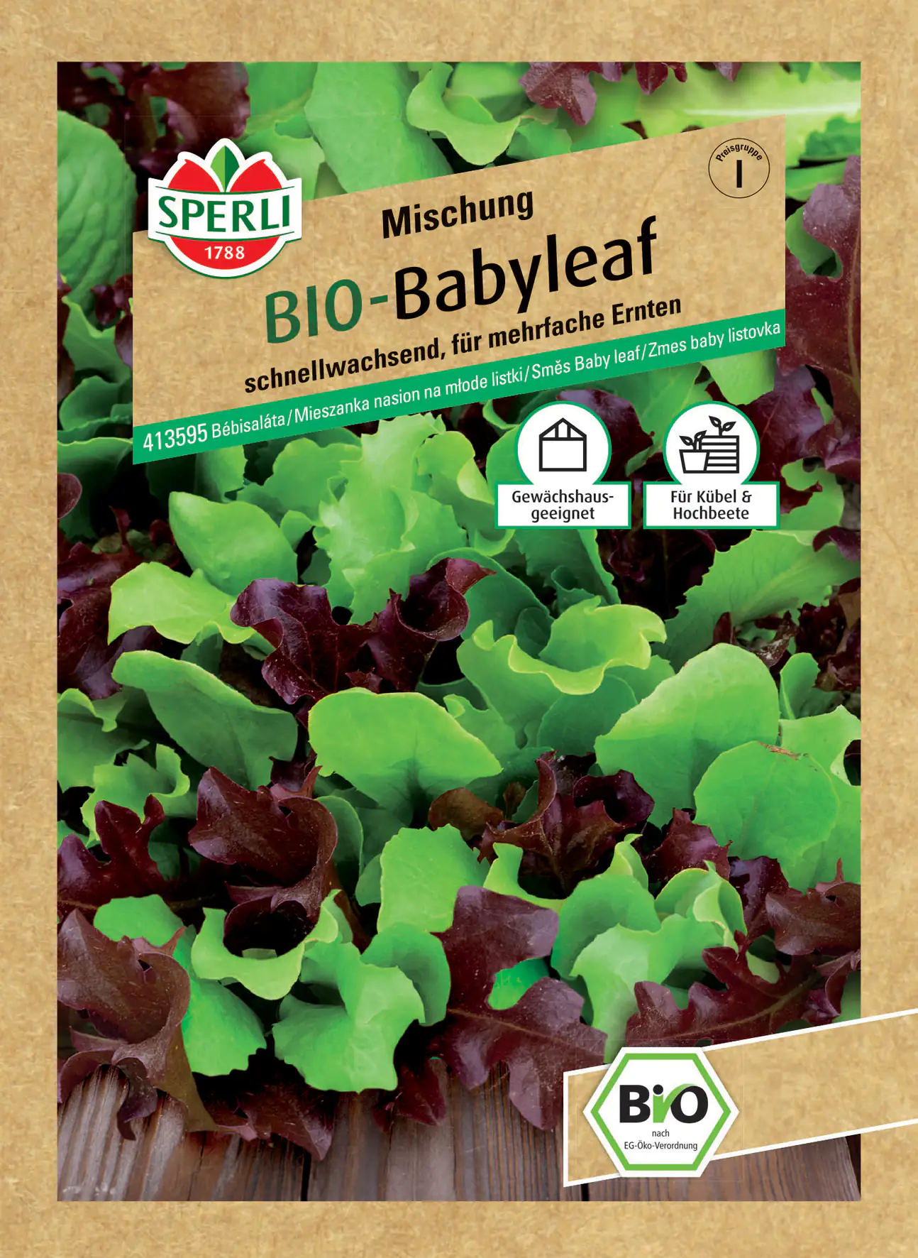 Sperli BIO Babyleafsalat