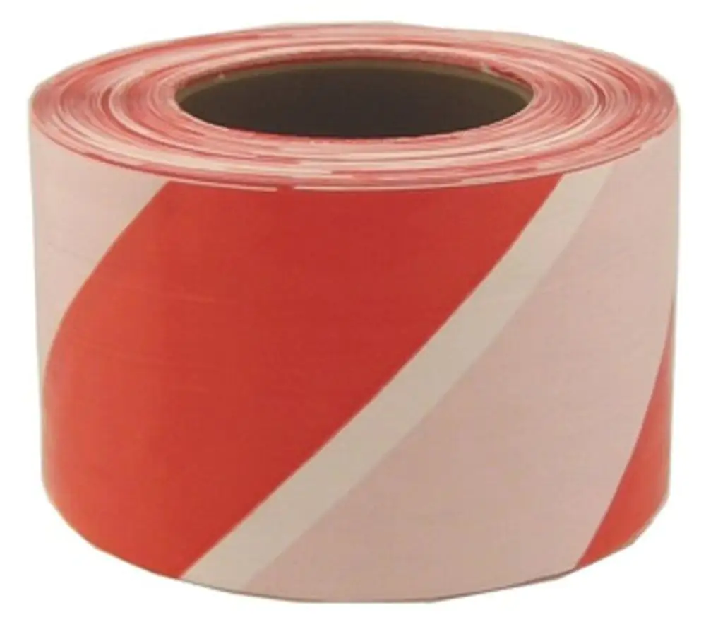 Conacord Warnband 250 m x 80 mm rot/weiß