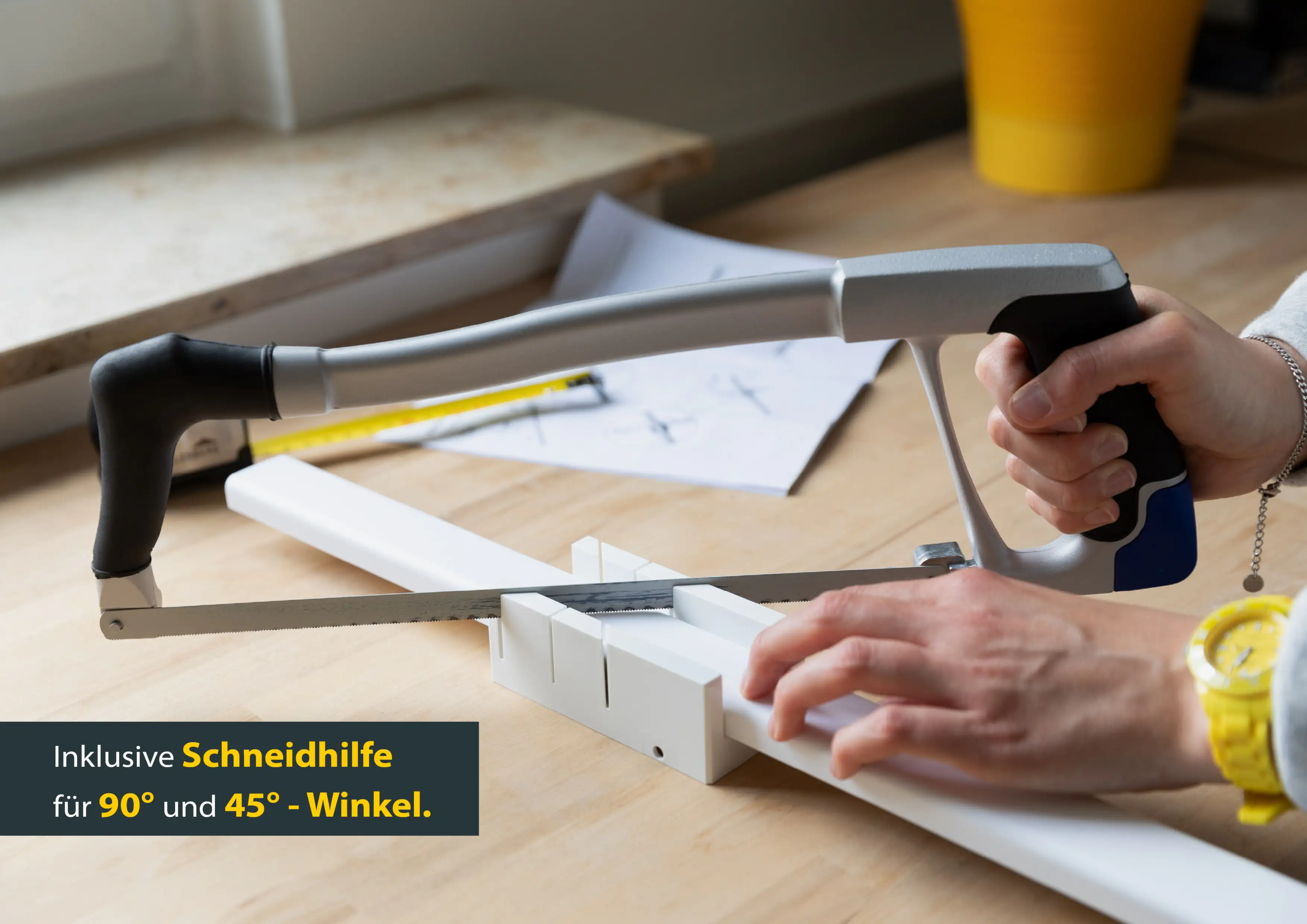 Schellenberg Kabelkanal System M weiß 210 cm Starterset