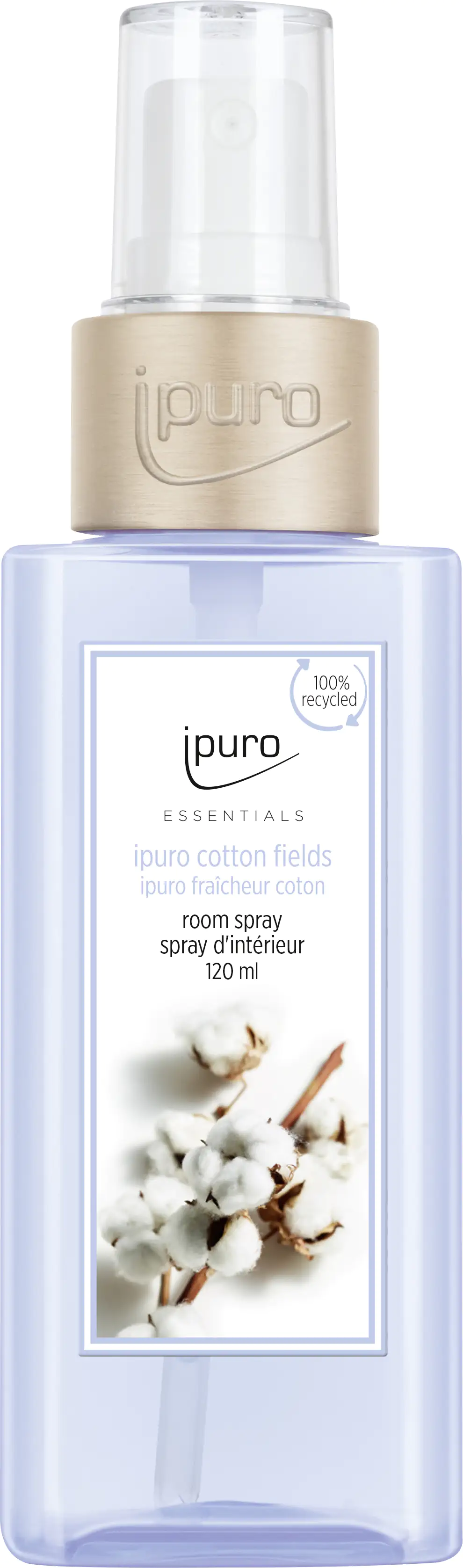 ipuro Raumspray Essentials Cotton Fields 120 ml