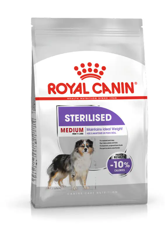 Royal Canin Sterilised Hundetrockenfutter Adult Medium 12 kg Geflügel 