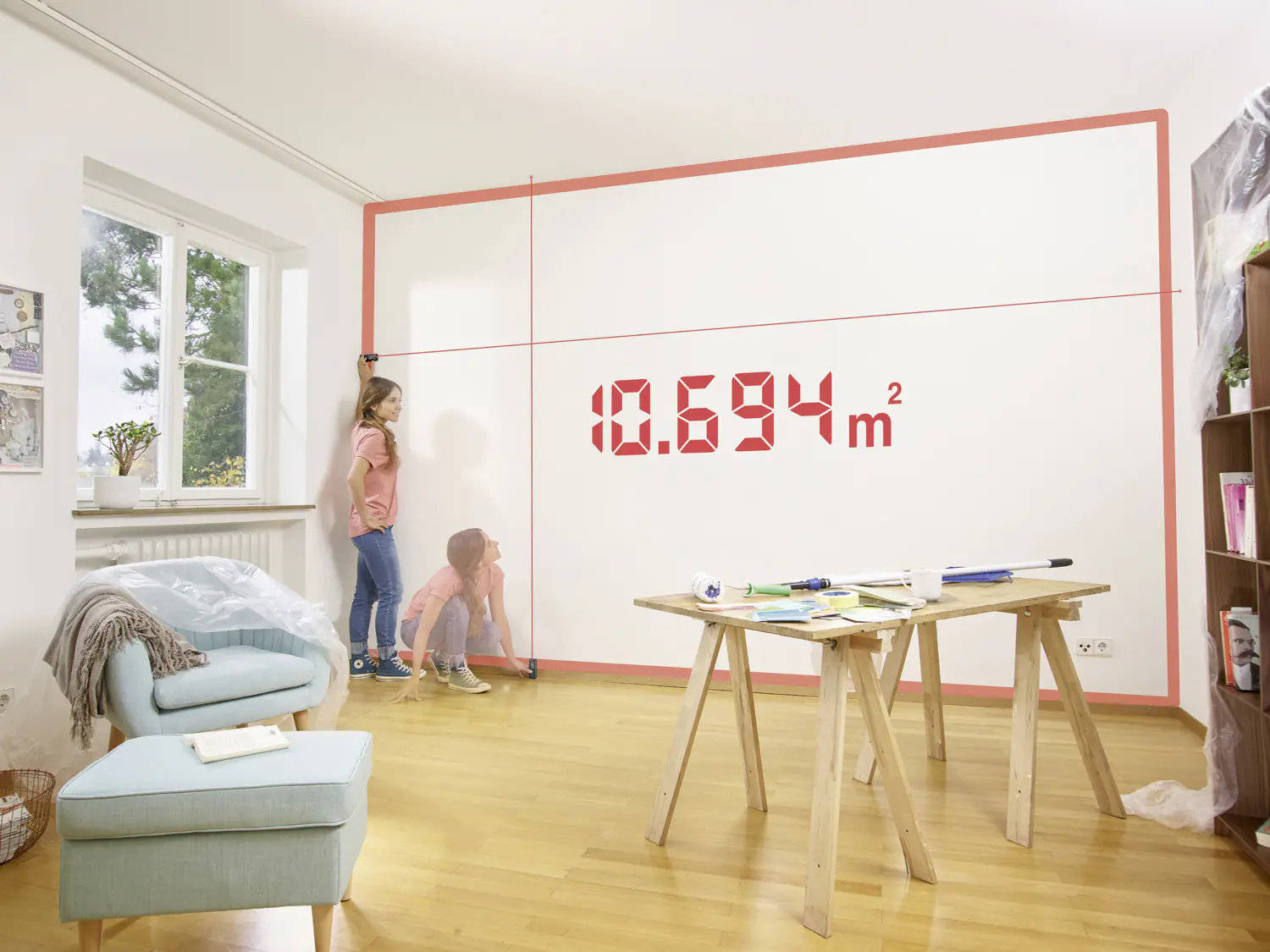 Bosch Laser-Entfernungsmesser Zamo IV bis 25 m über USB-C aufladbar