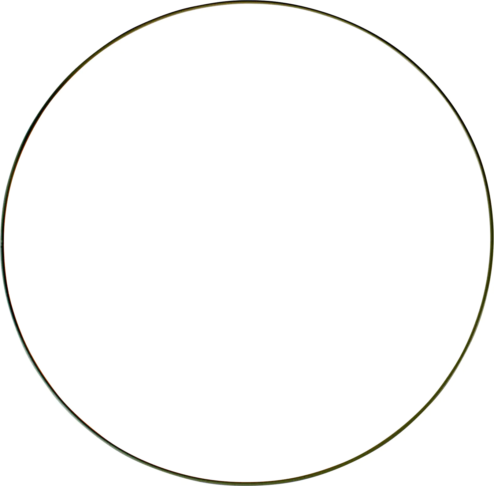 Glorex Floristenring 30 cm schwarz