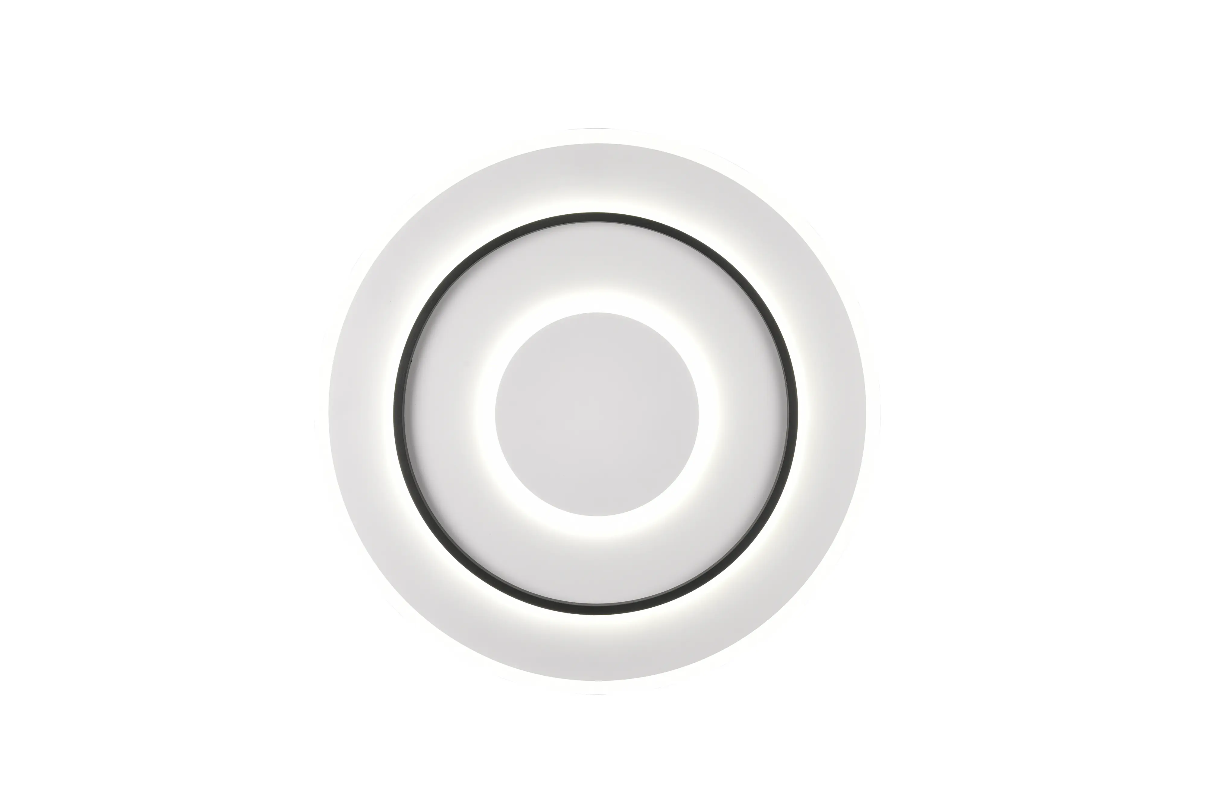 Reality LED Deckenleuchte Jora Ø 60 cm weiß matt 55 W warmweiß-kaltweiß dimmbar