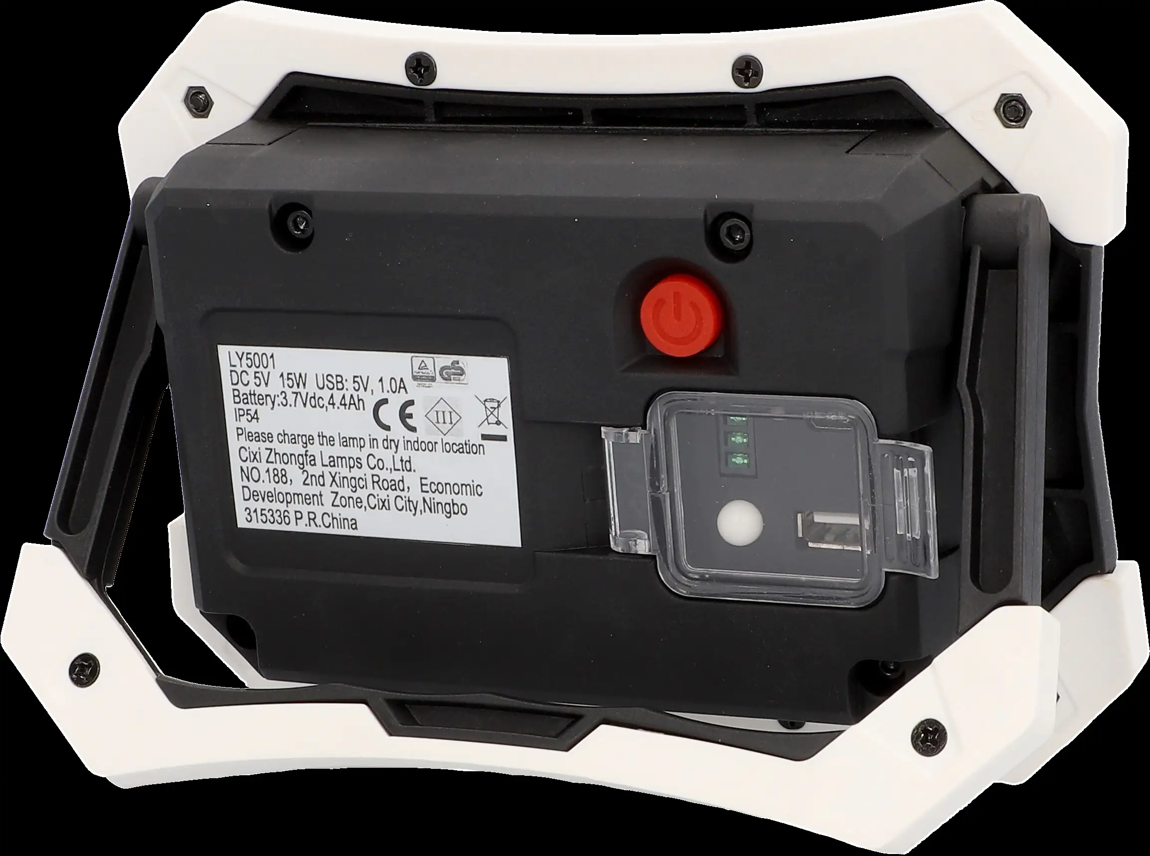 Akku LED Arbeitsleuchte 15 Watt, 1200 lm, Mikro-USB, IP44