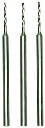 Proxxon Micromot Mikro-Spiralbohrer 1 mm 3 Stück
