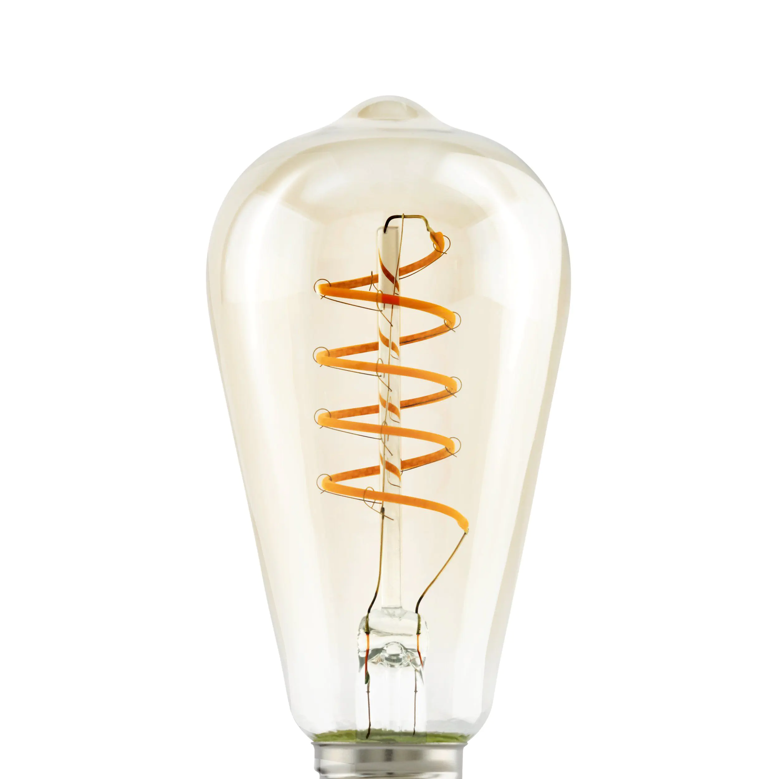 Eglo LED Leuchtmittel Edison ST64 E27 4W amber 2200K