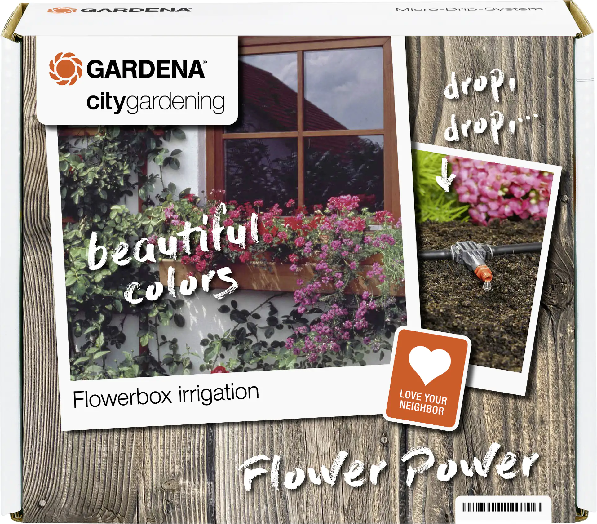 Gardena Blumenkastenbewässerung, vollautomatisch