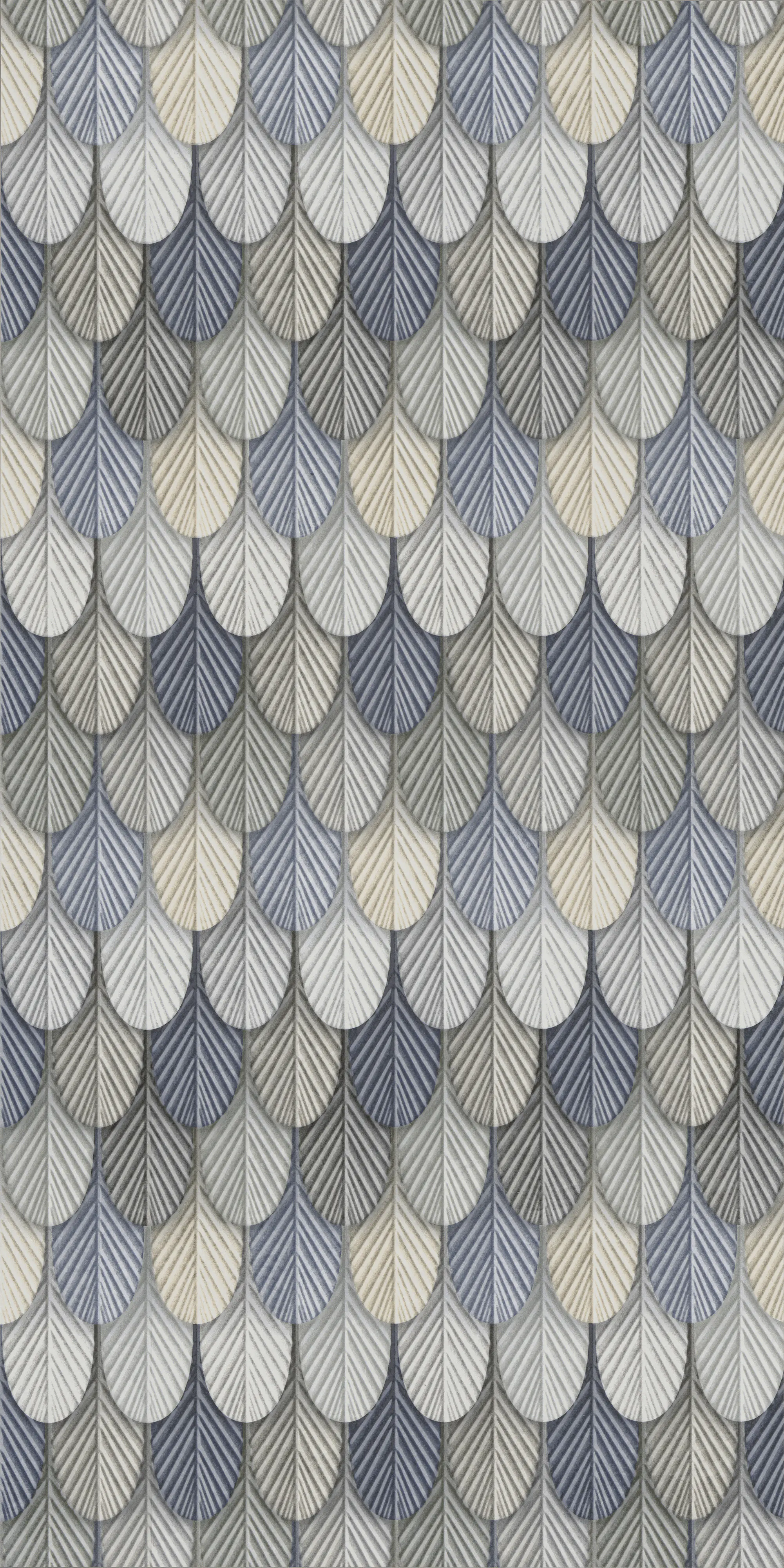 Bodenfliese Feinsteinzeug Decoro Trend 60 x 120,2 cm multicolor