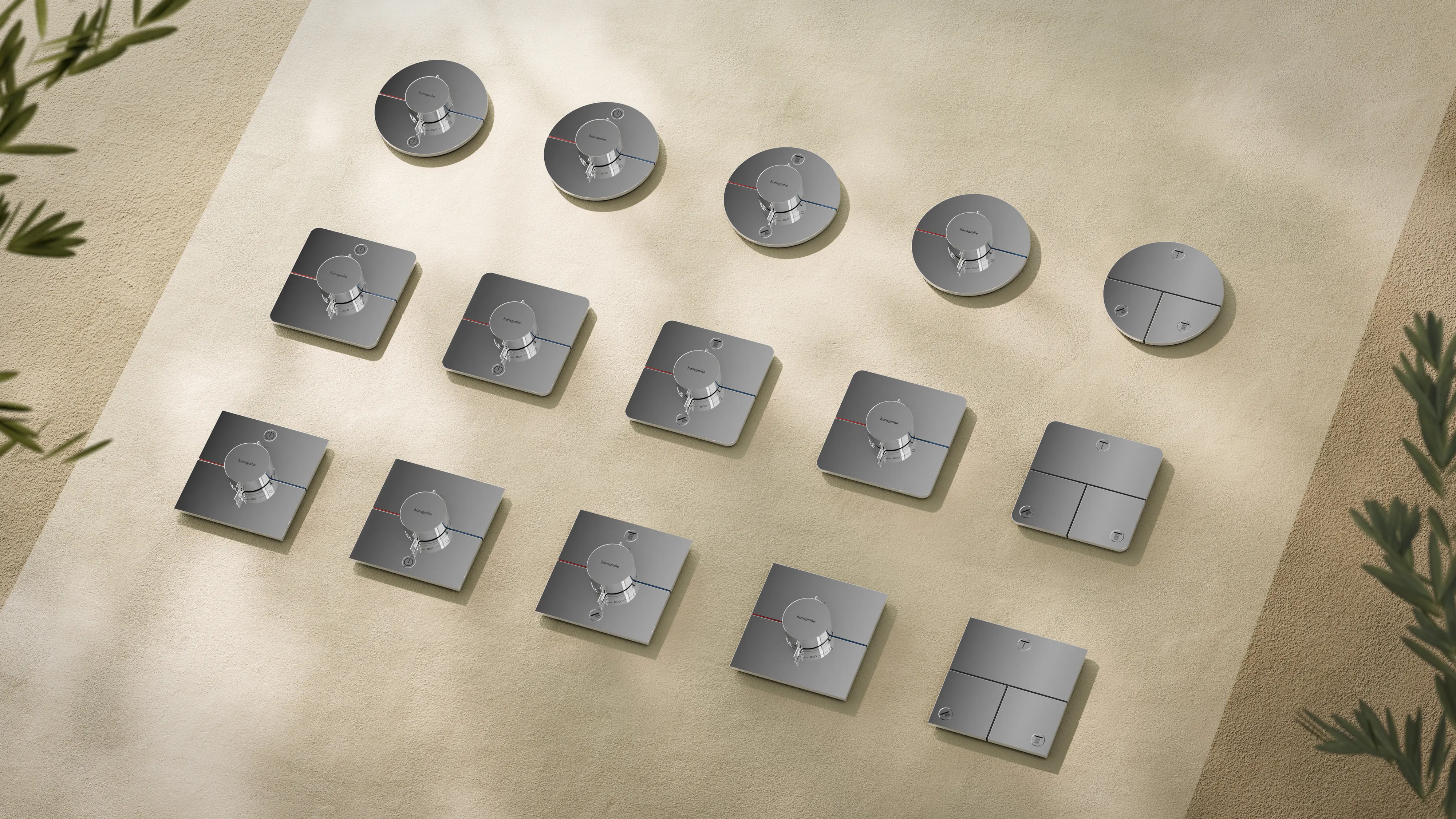 Hansgrohe Duschamatur ShowerSelect Comfort E Unterputz für 2 Verbraucher