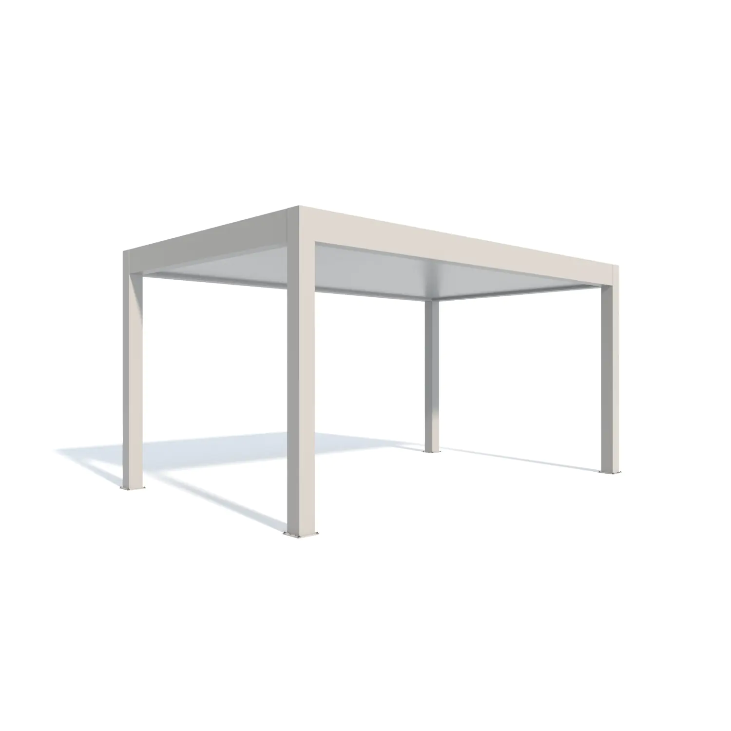 Carport Grandlux 400 x 600 cm weiß
