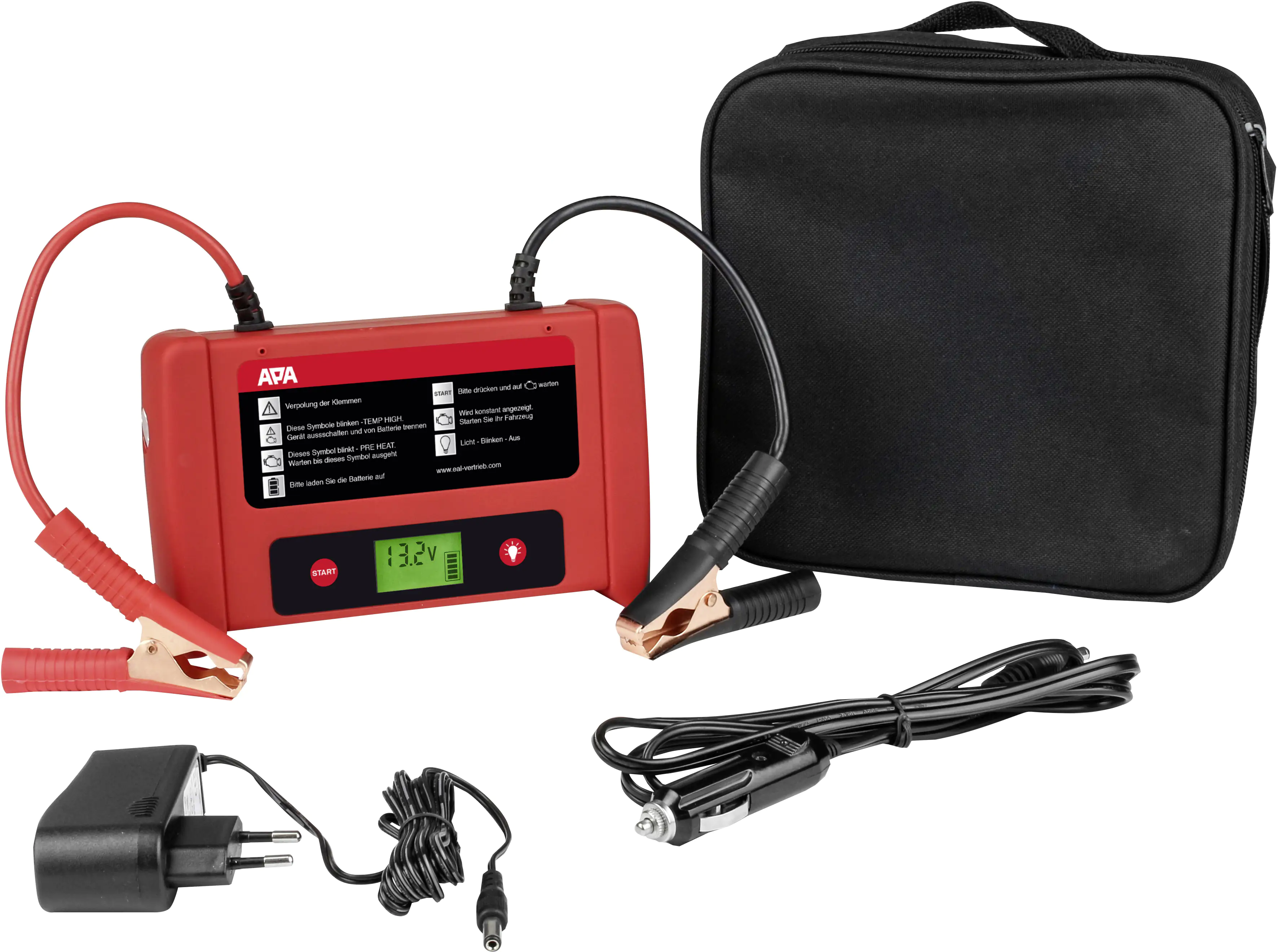 APA Lithium Powerbank 300/600A 12V mit Starthilfe