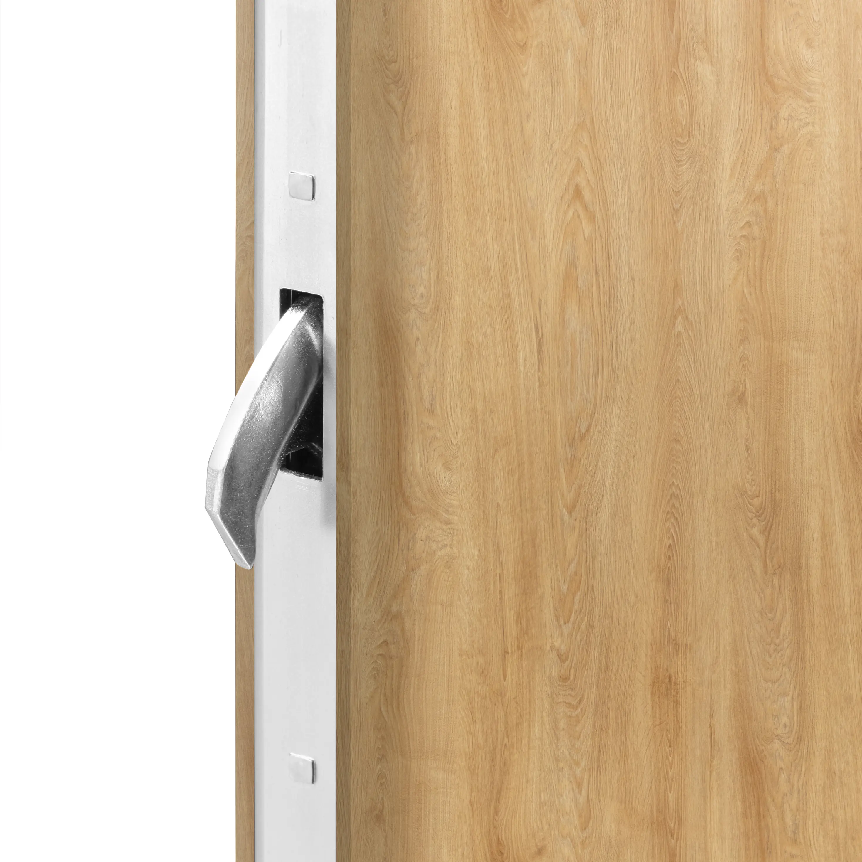 Splendoor Haustür Passivedoor Premium B01 RC2 Eiche Natur DIN Rechts 100 x 210 cm
