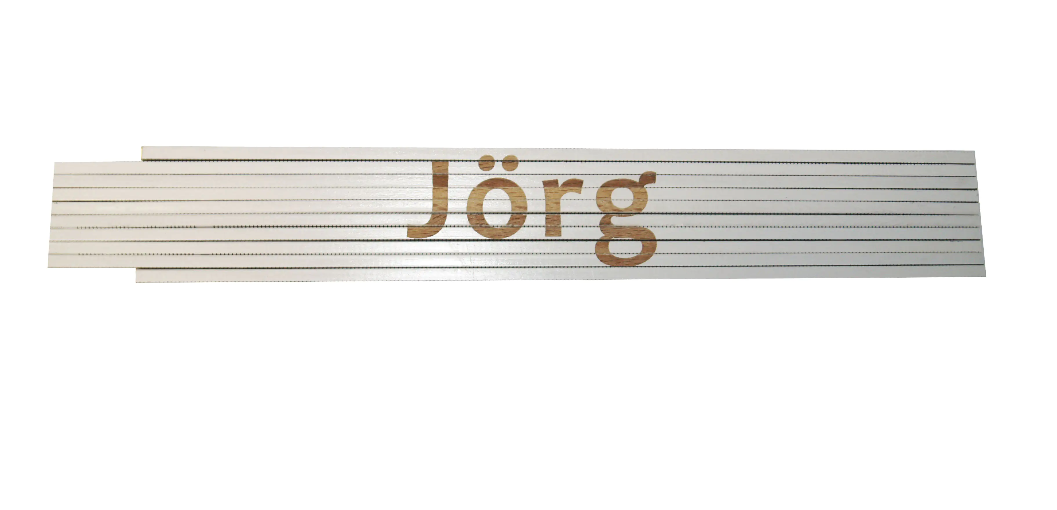 Zollstock Jörg 2 m weiß