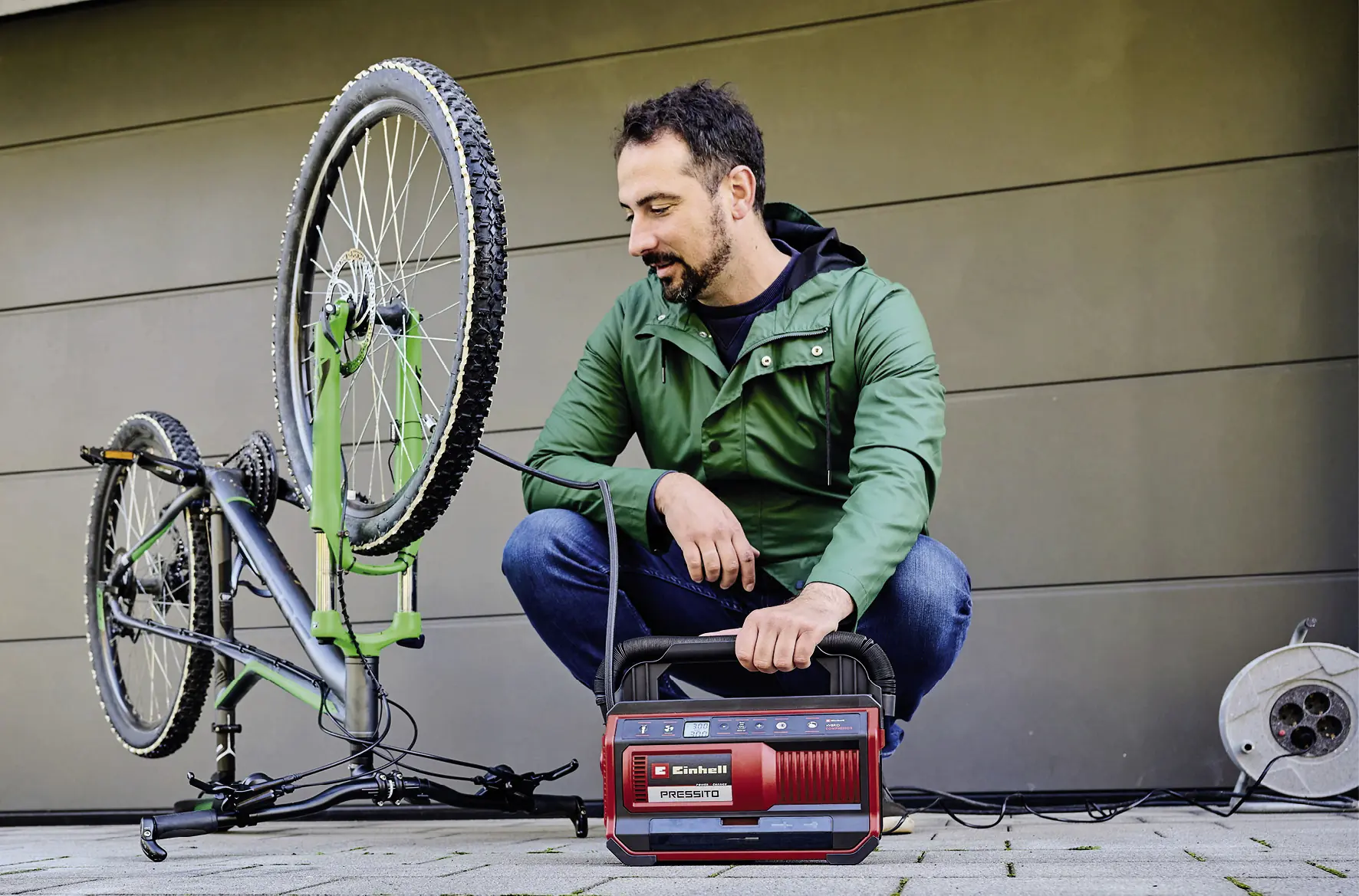 Einhell Expert Hybrid-Kompressor PRESSITO 18/25 Solo 18 V