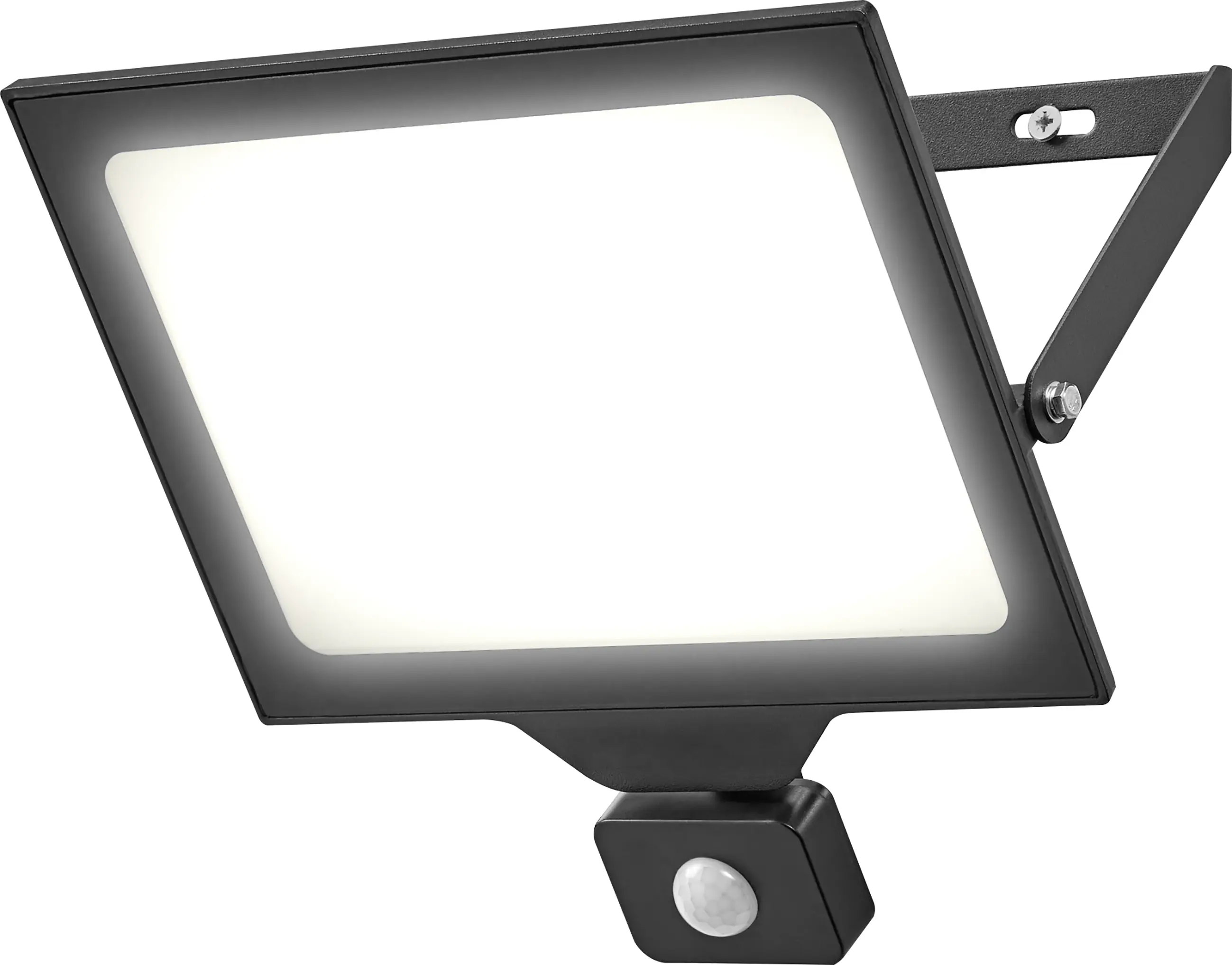 Ledvance LED Außenstrahler Floodlight Essential Sensor schwarz 200 W