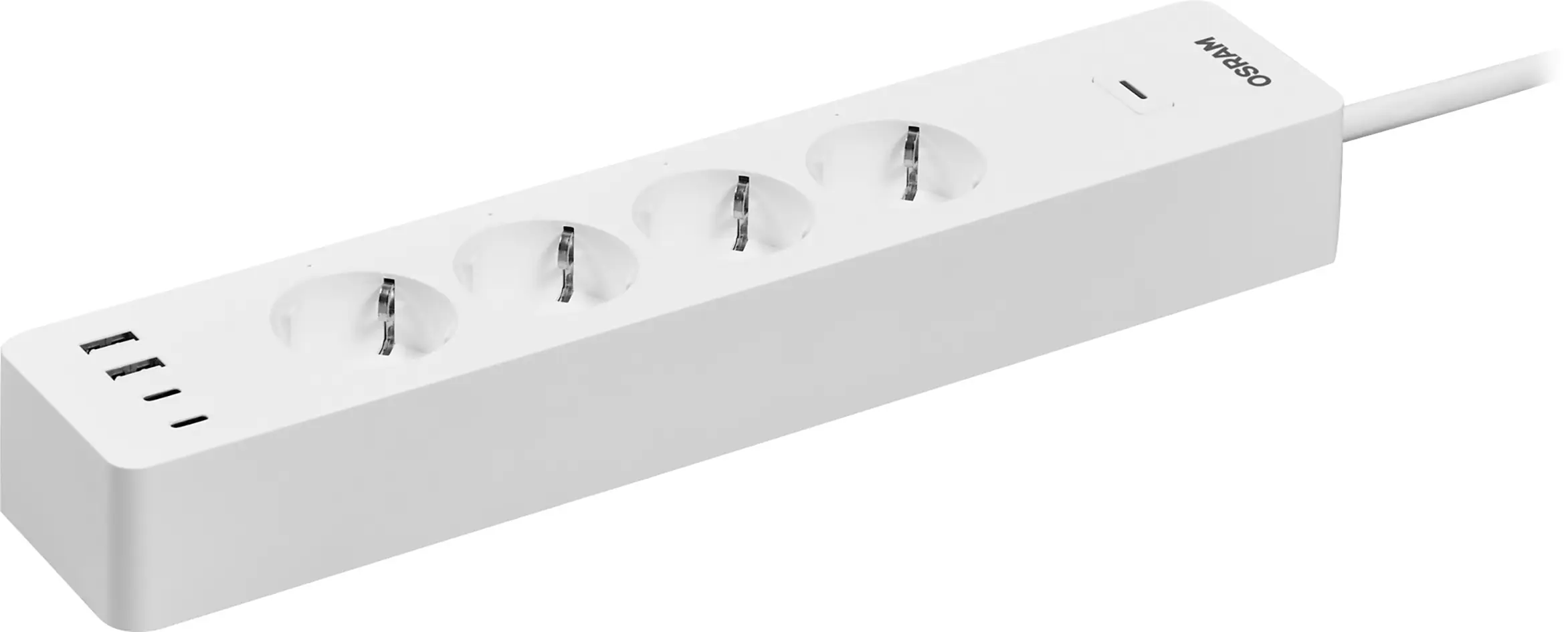 Osram Steckdosenleiste 4-fach SMART+ WiFi Multipower Socket EU Weiß