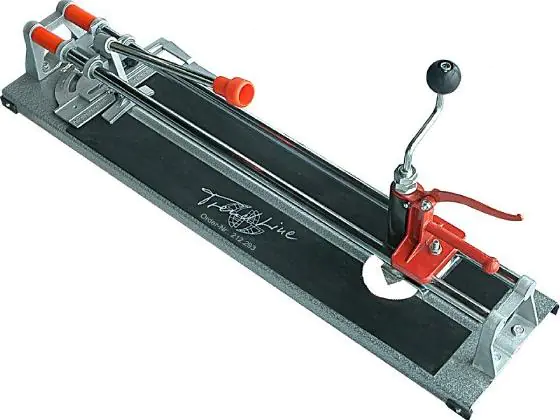 TrendLine Fliesenschneider mit Lochbohrer TF420L 42 cm