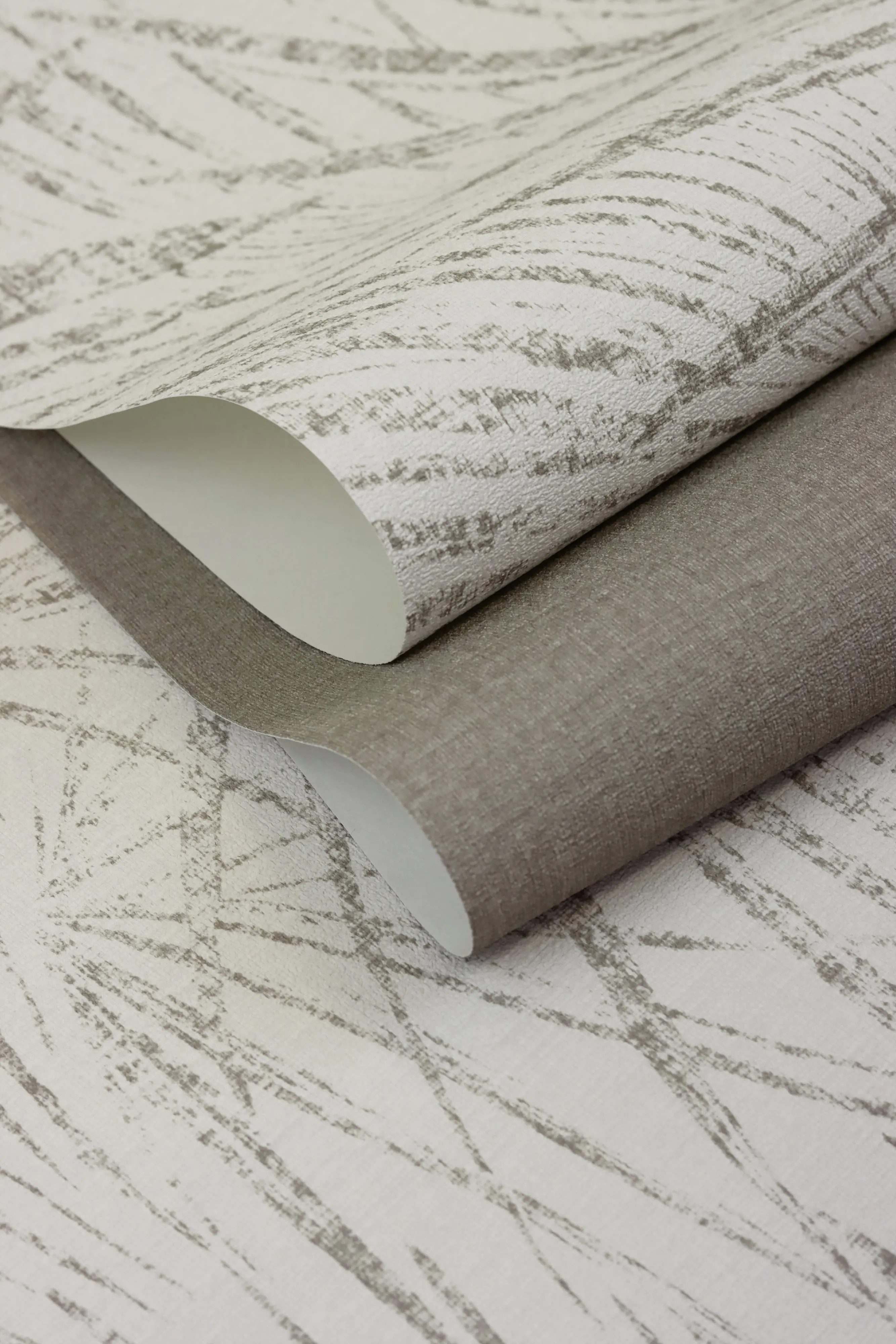 Rasch Vliestapete 555868 Beige-Leinen dunkel Uni 10,05 m x 0,53 m