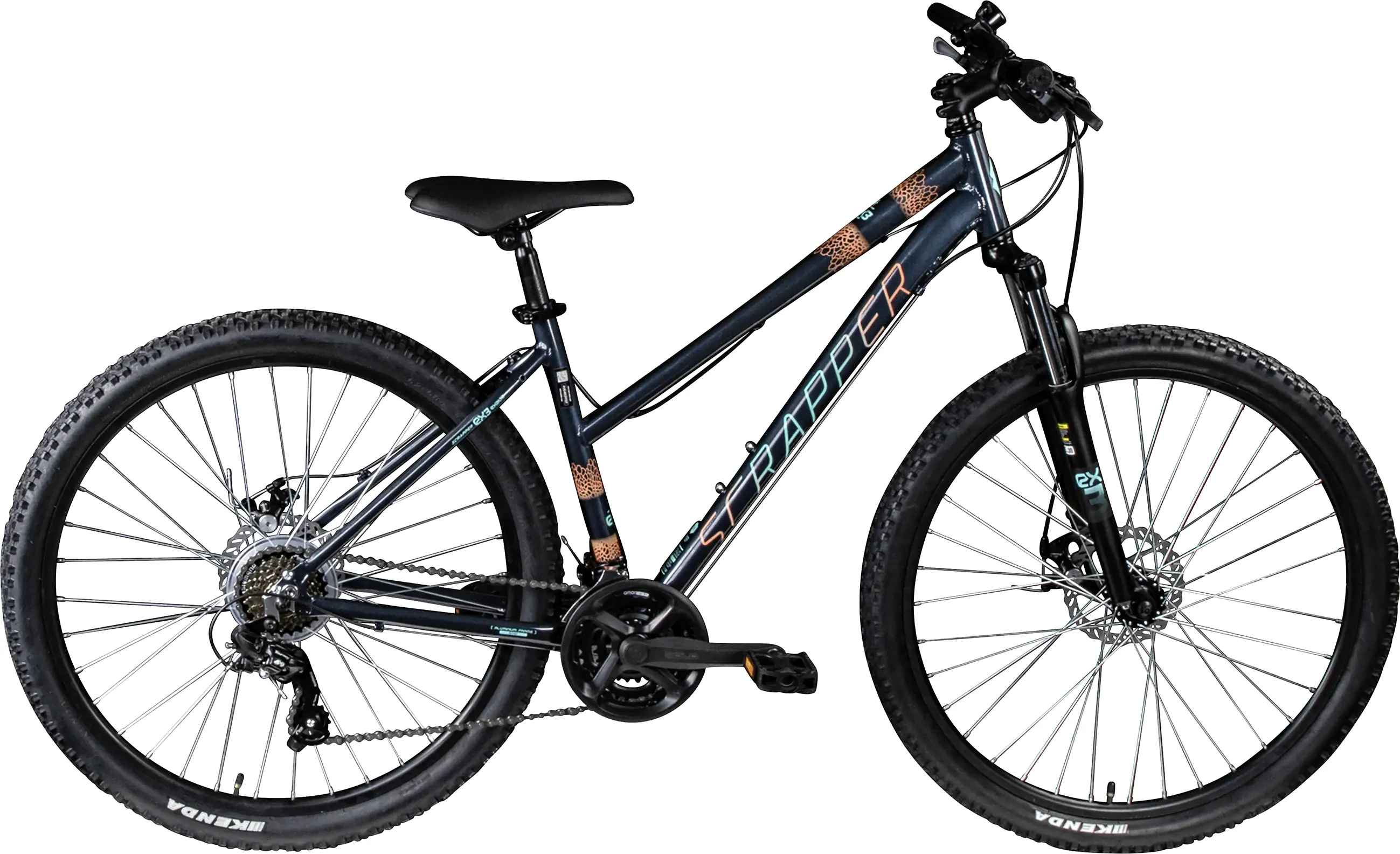 Scrapper Mountainbike EXALTA 3.2 M 27,5 Zoll RH 44cm 21-Gang dunkelblau