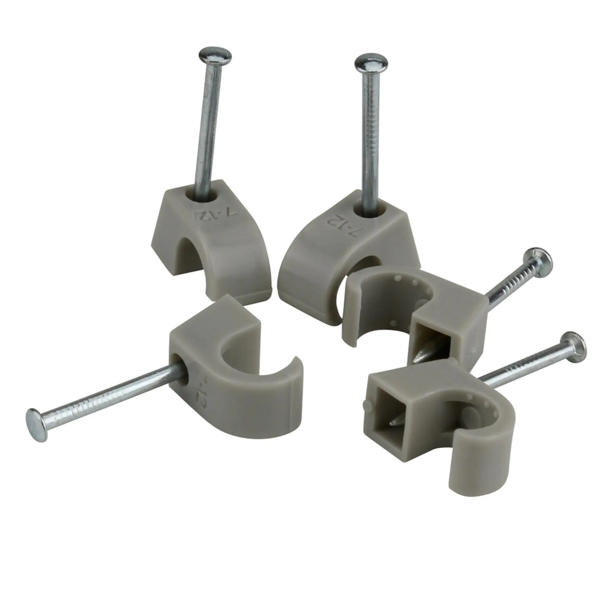 Expressschelle 7-12mm grau 50x