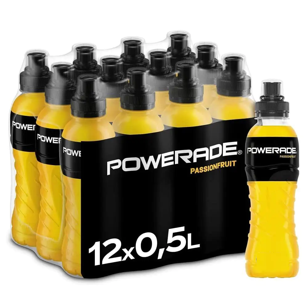 Powerade Sport-Iso Drink Passionsfrucht  12x 0,5 l PET