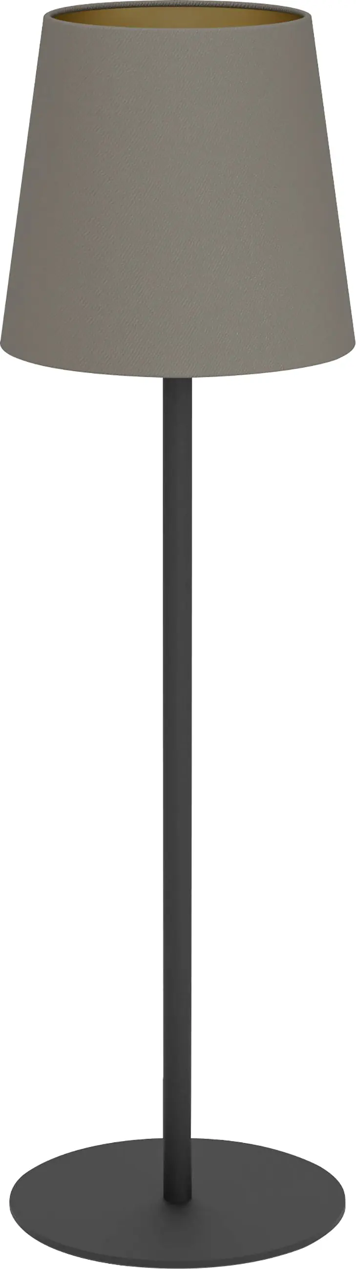 Eglo Tischlampe Fiorana 53 x 15 cm cappucciono schwarz