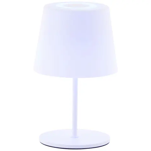 Brilliant Solartischleuchte Picco mit USB-Anschluss dimmbar 4W warmweiß