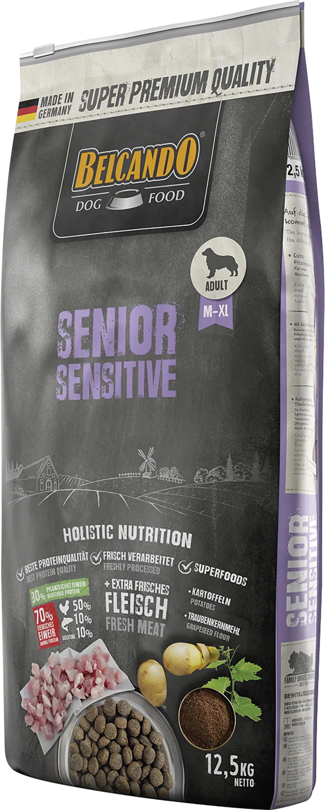 Belcando Hundetrockenfutter Senior 12,5 kg Geflügel 