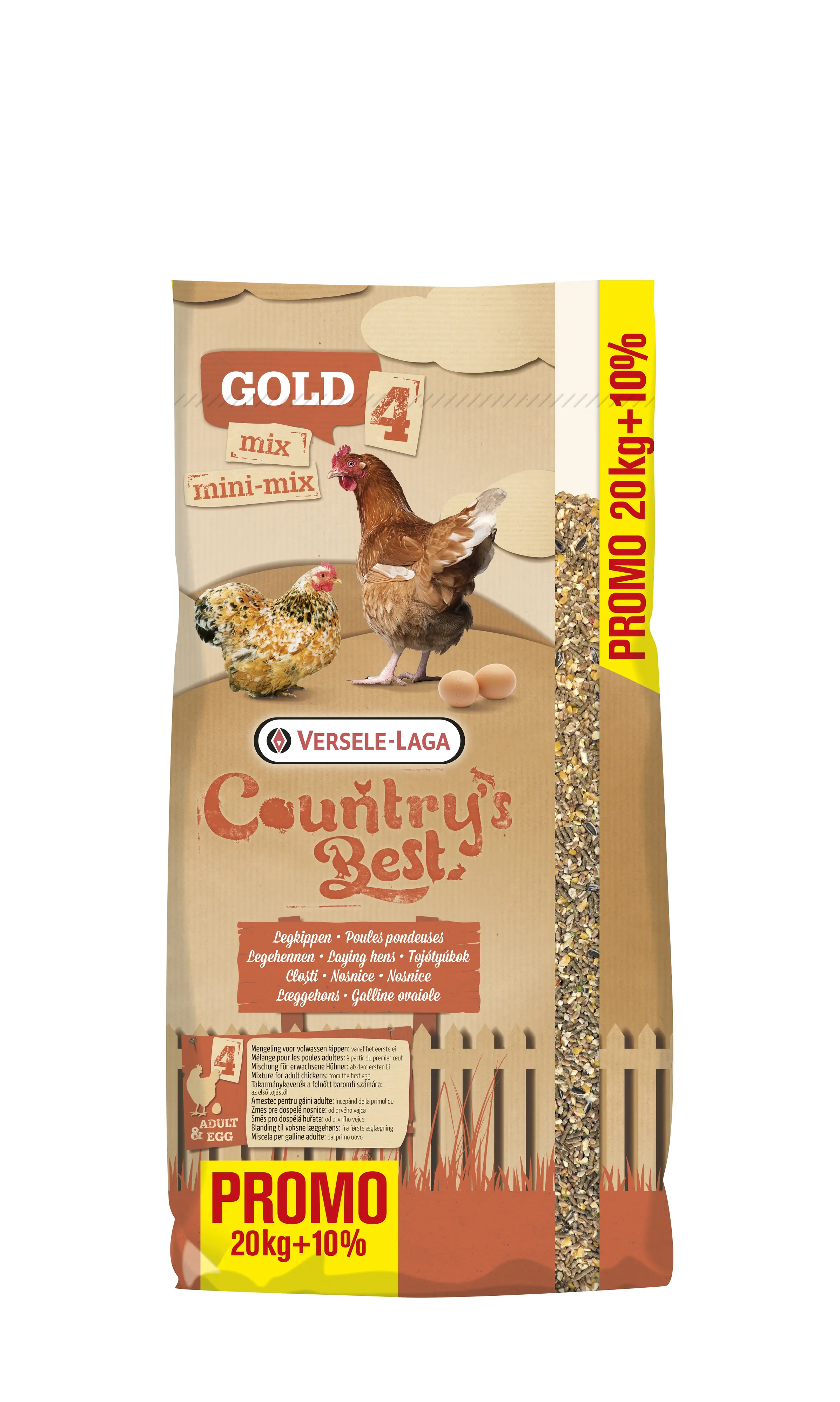Versele-Laga Gold 4 Mix 20 kg+2 kg gratis