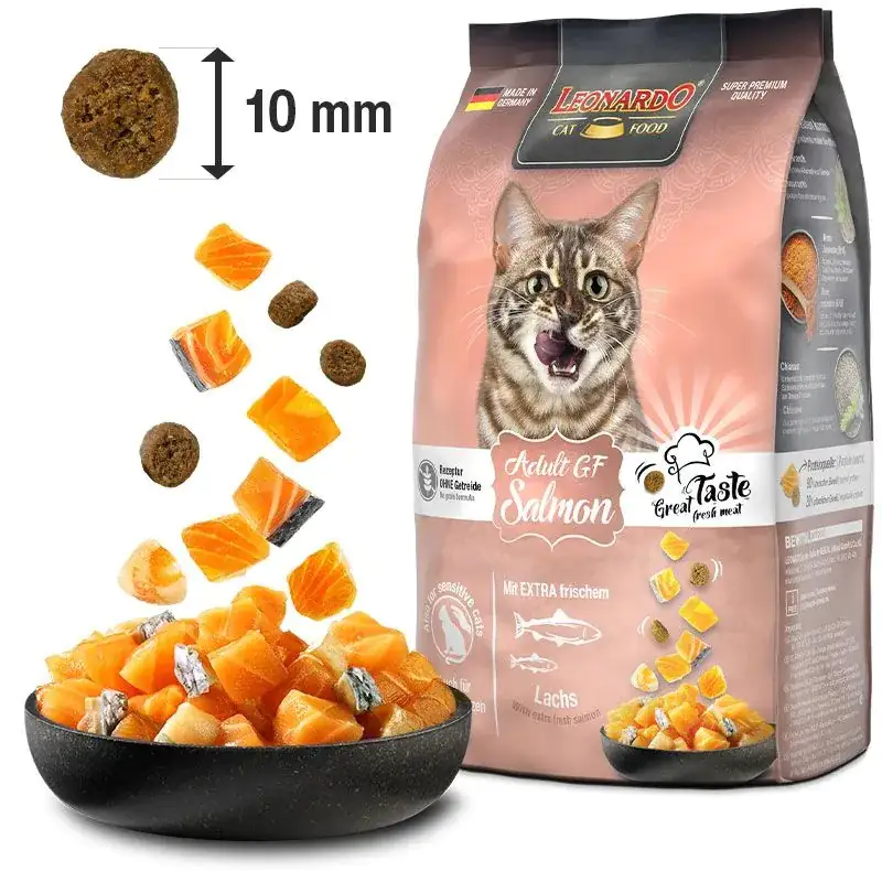 Leonardo Katzentrockenfutter  Leo Ad GF Lachs 1,8 kg