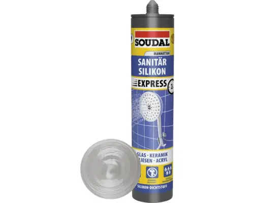 Soudal Sanitär-Silikon Express manhattan 300 ml