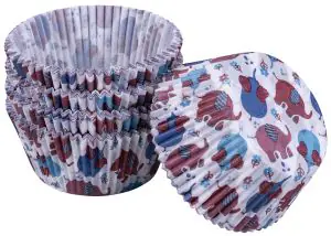 Zenker Muffinförmchen Papier Elefant Ø 5 cm 50 Stück