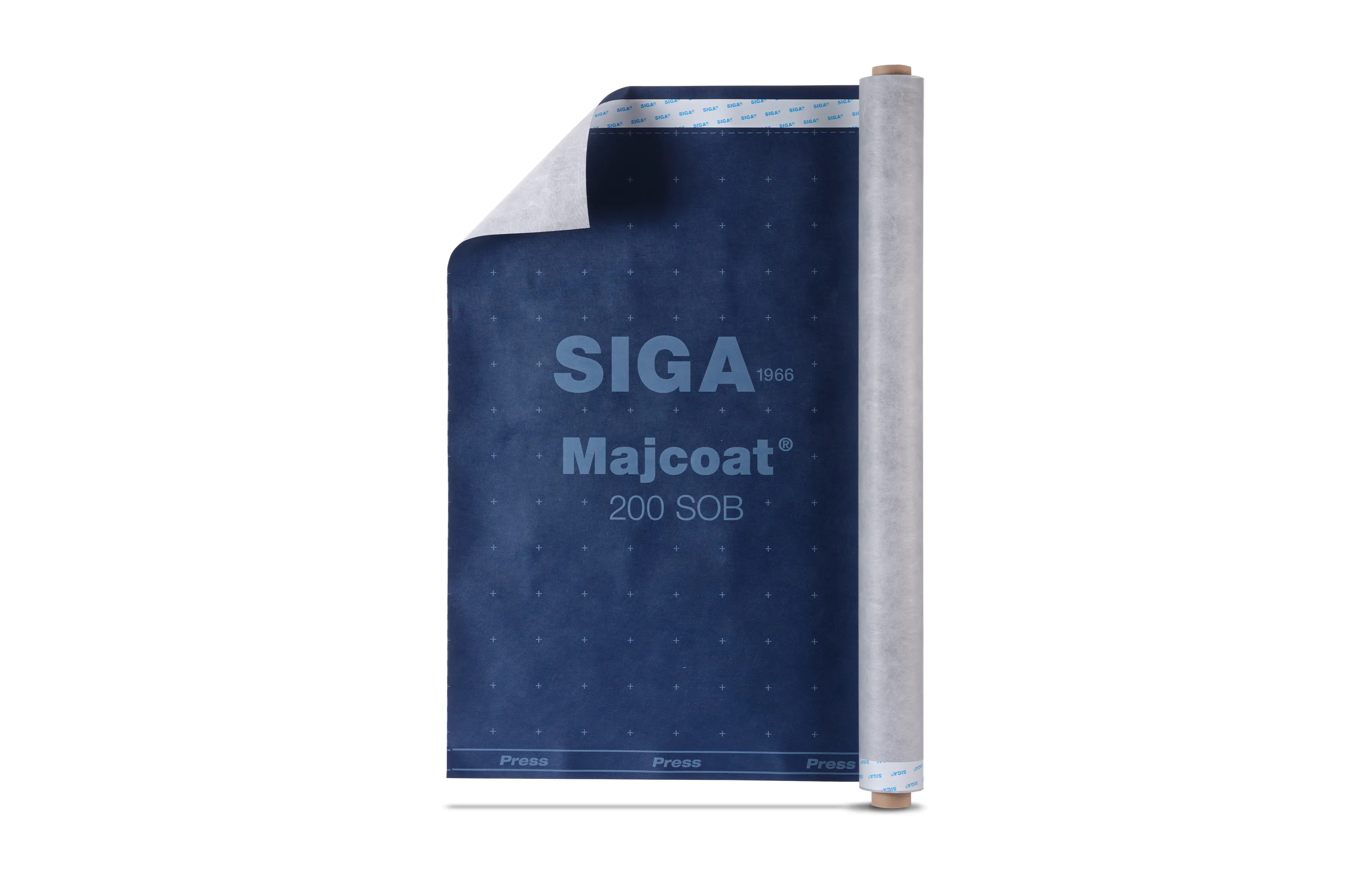 Siga Unterdeckbahn Majcoat 200 SOB 13,5 x 1,5 m = 20 m² dunkelblau 