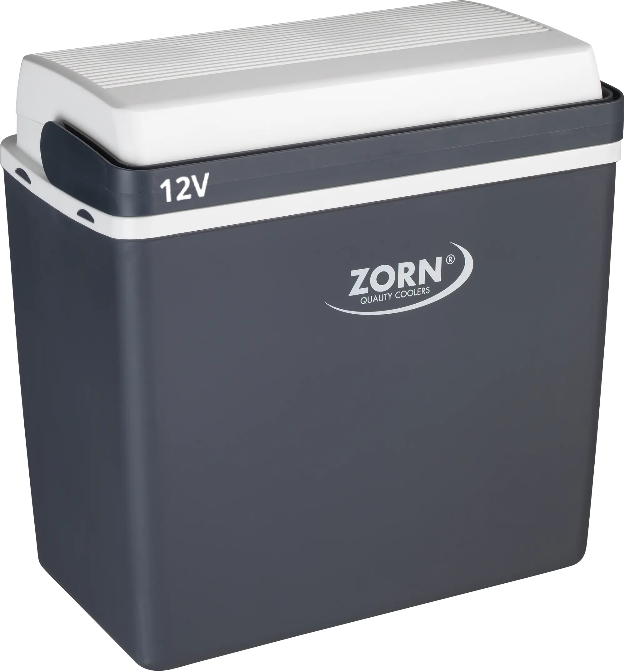 Zorn Kühlbox elektrisch ZA24 12V Anschluss Auto & Caravan grau/weiß  21,9 L
