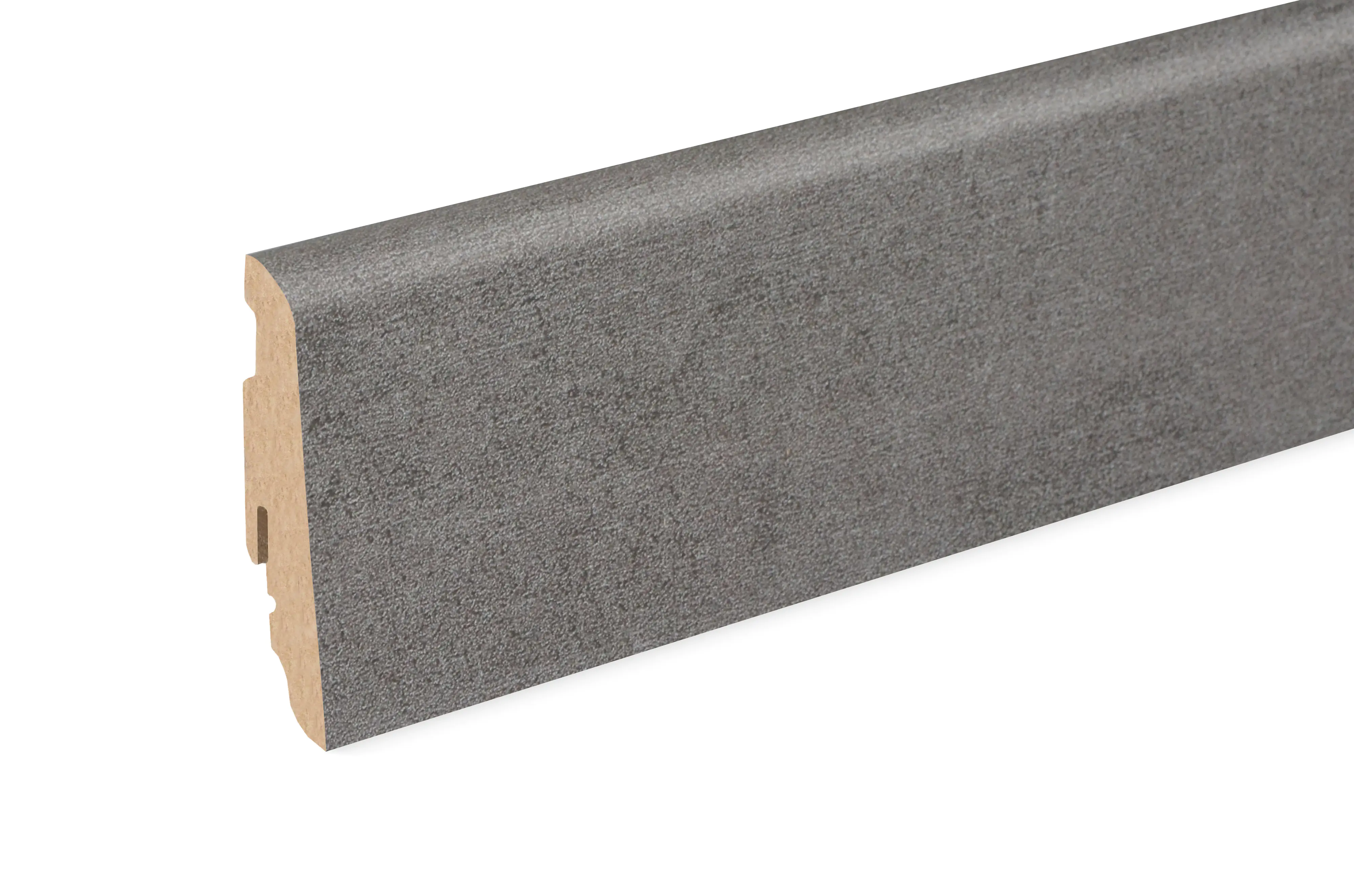 Neuhofer Fußleiste 240 cm x 58 x 19 mm anthrazit
