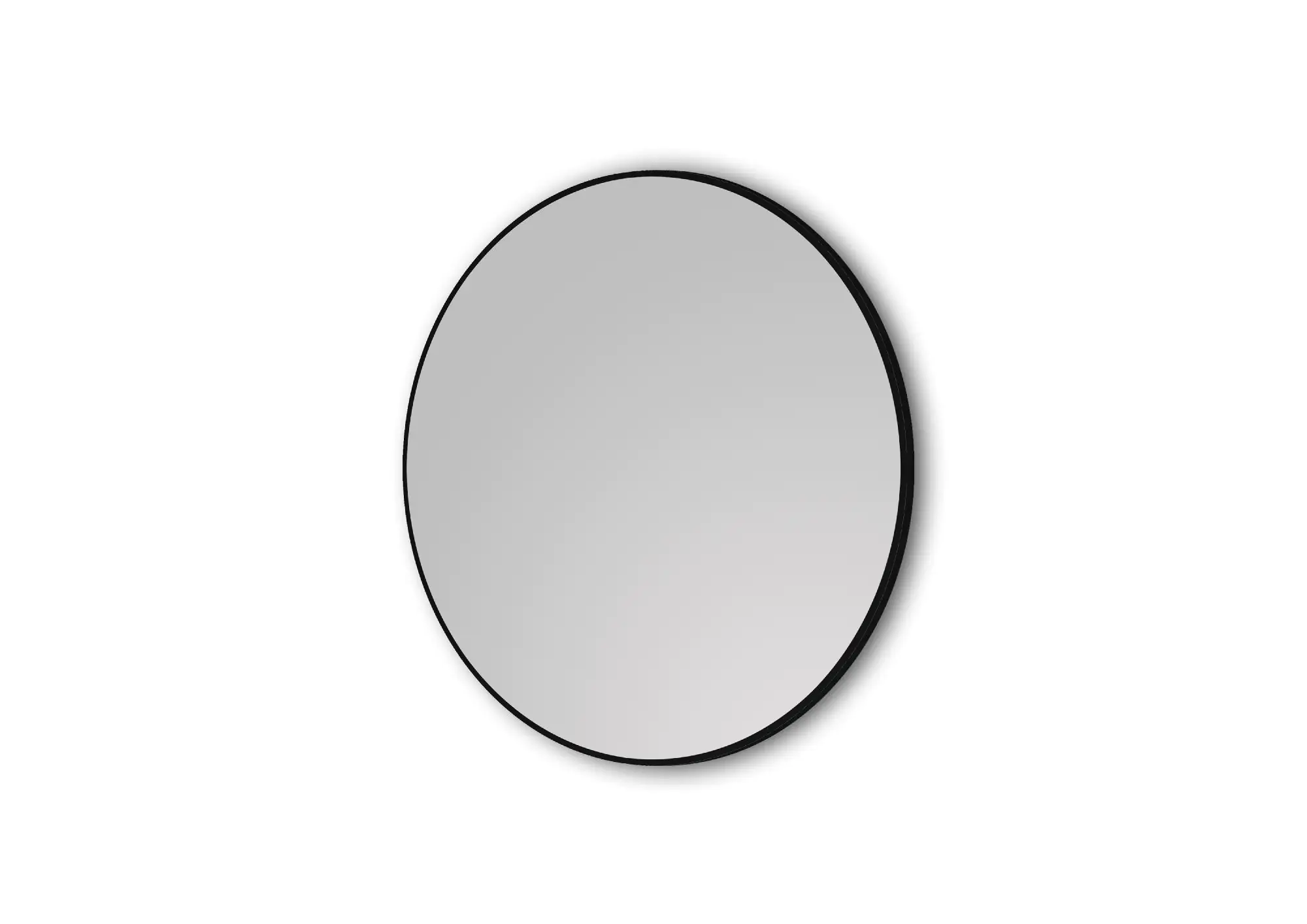 DSK Design Spiegel Black Rondo Negro Ø60 cm, schwarz