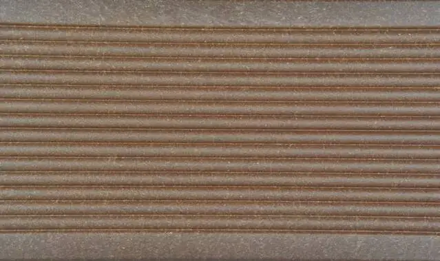 Kovalex Terrassendiele WPC 14,5 x 2,6 cm braun glatt Meterware