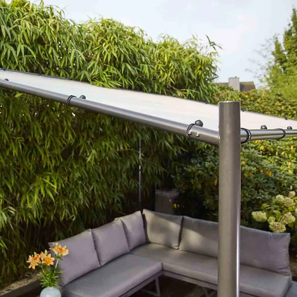 Siena Garden Pavillon Levino 300 x 400 cm grau