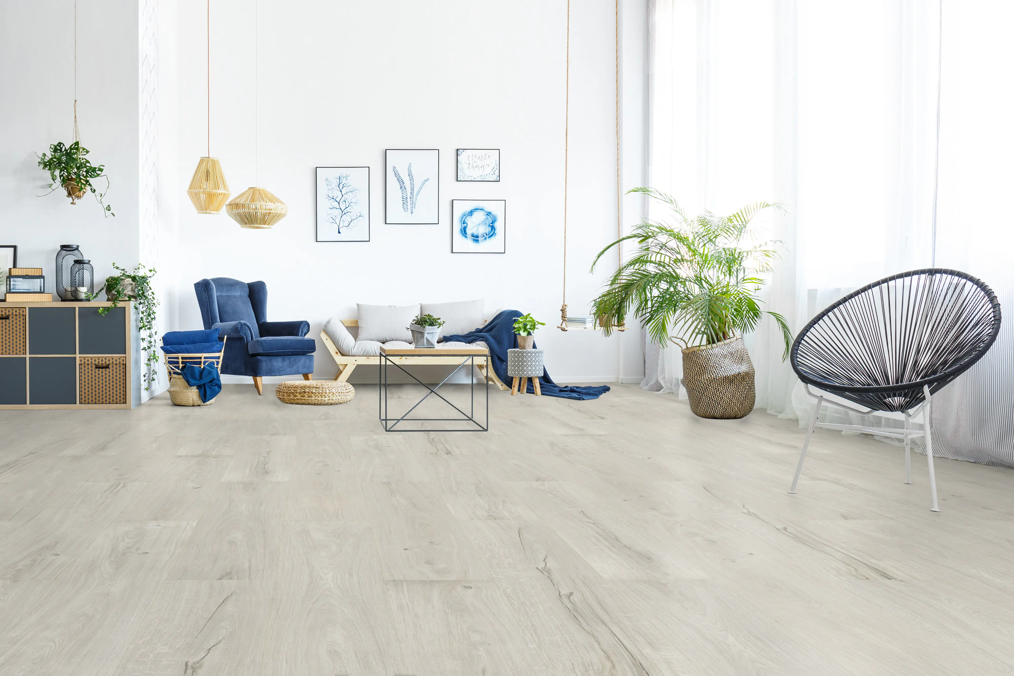 Classen Vinylboden Windeck Eiche hell Landhausdiele