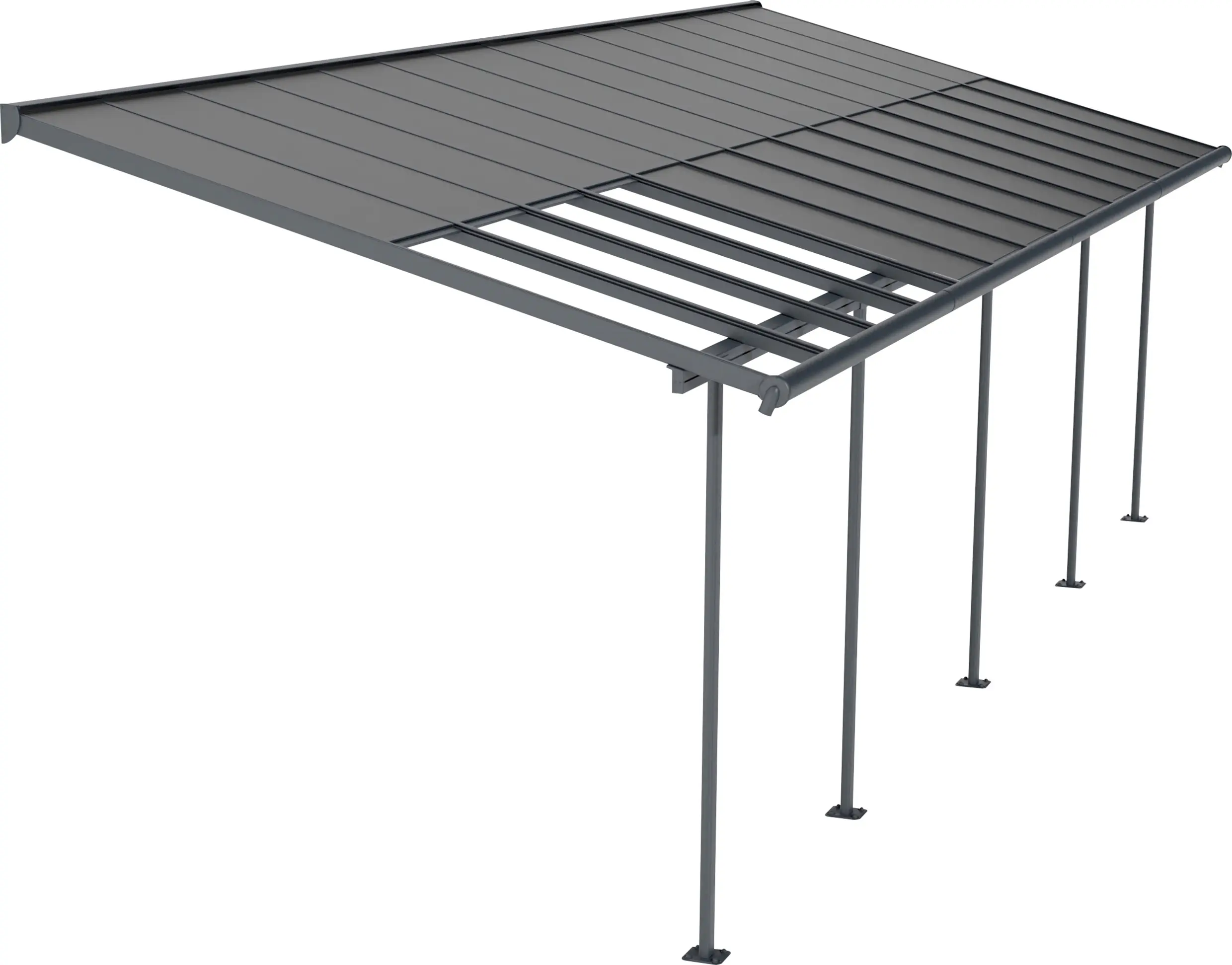 Canopia Terrassenüberdachung Sierra Cabrio 860 x 295 cm grau 